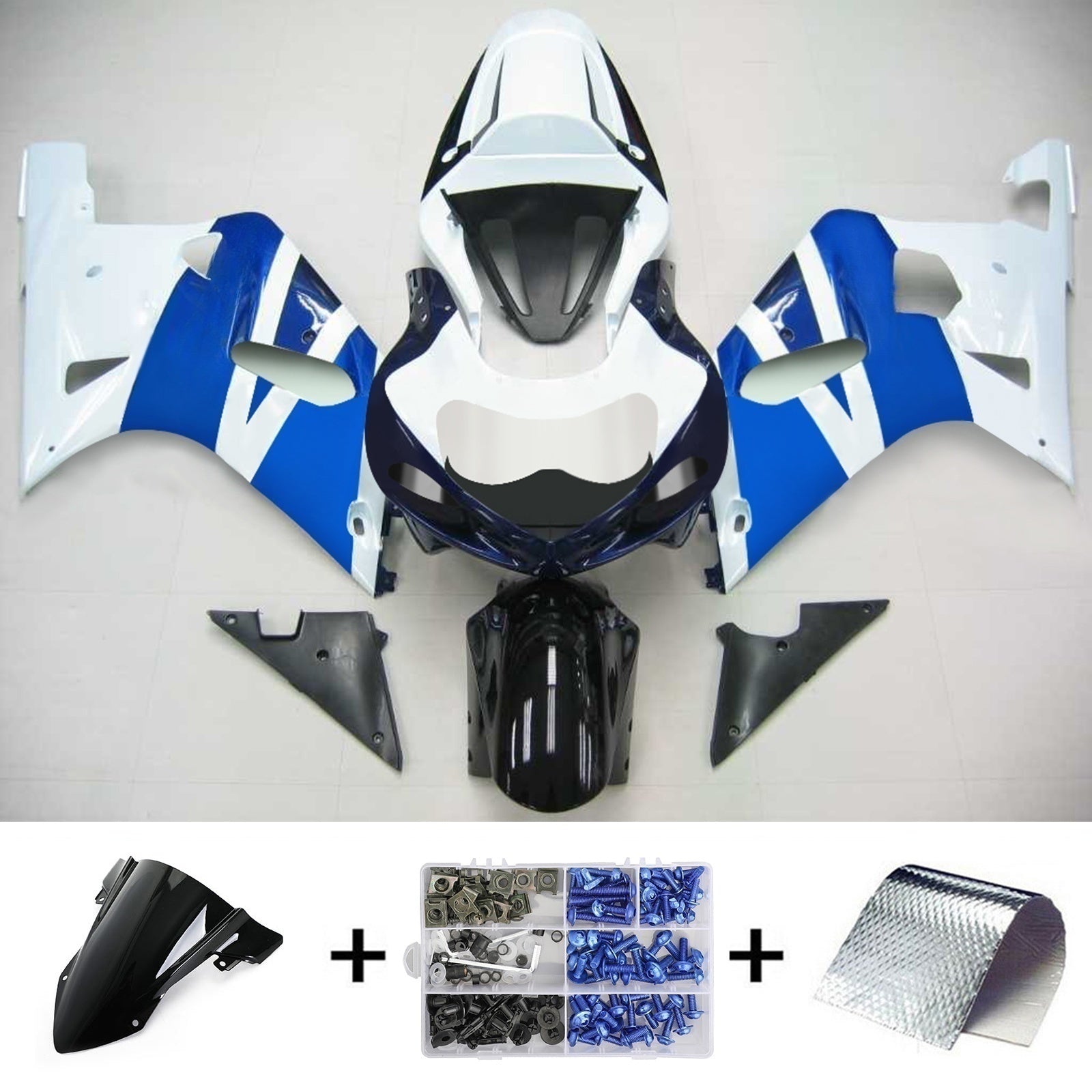Suzuki GSXR750 2001-2003 Fairing Kit Bodywork Plastic ABS