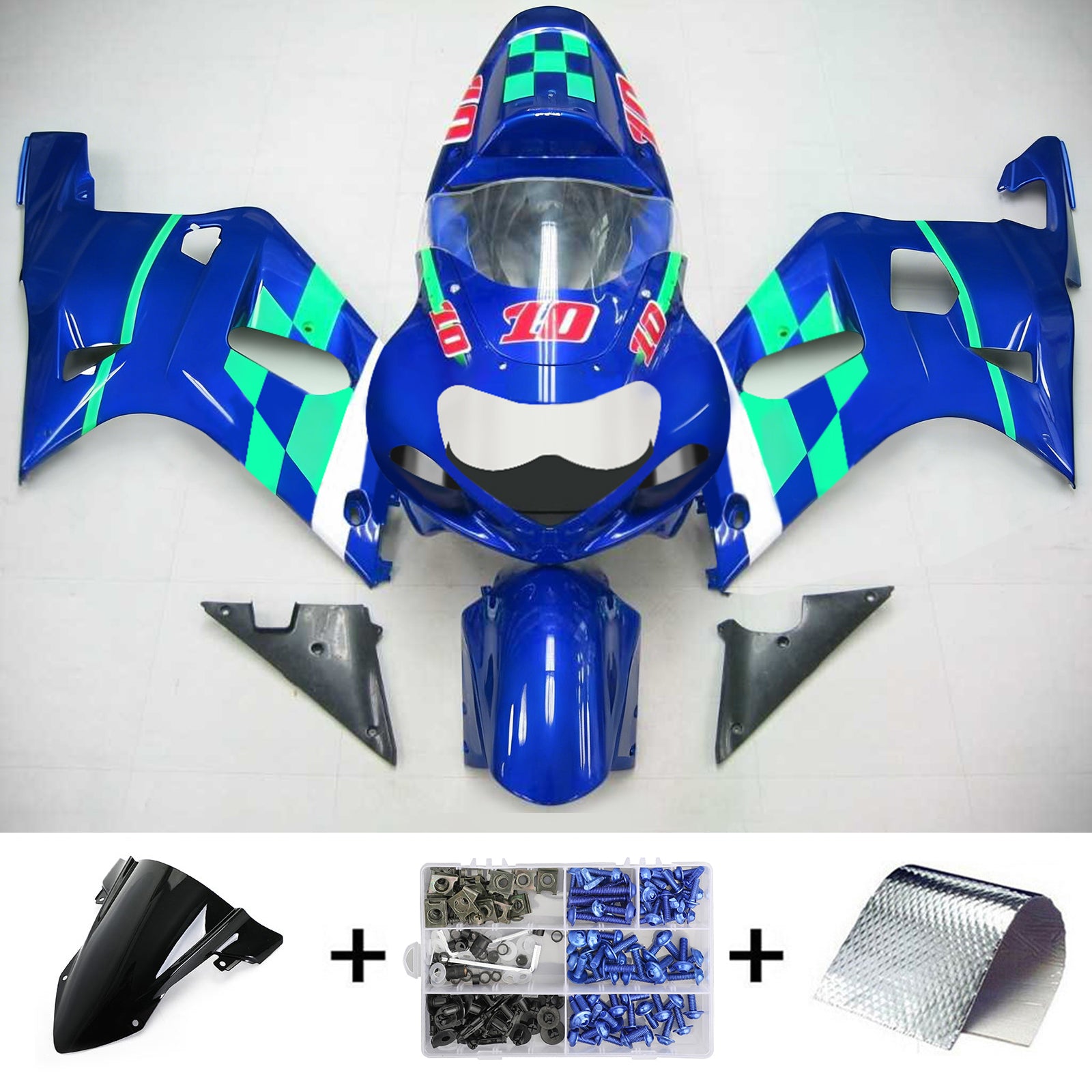 Kit Carenado Suzuki GSXR750 2001-2003 Carrocería Plástico ABS