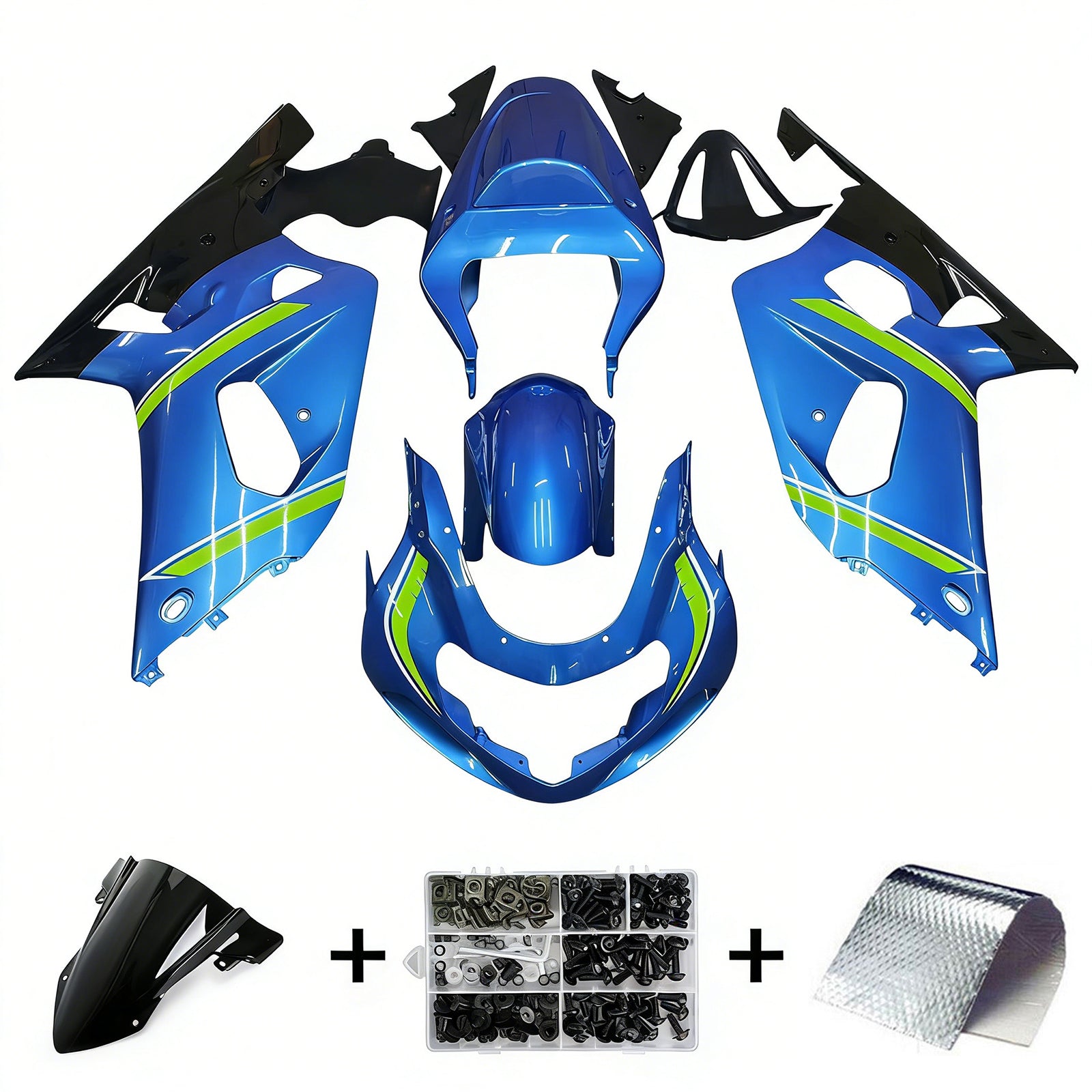 Suzuki GSXR750 2001-2003 Fairing Kit Bodywork Plastic ABS
