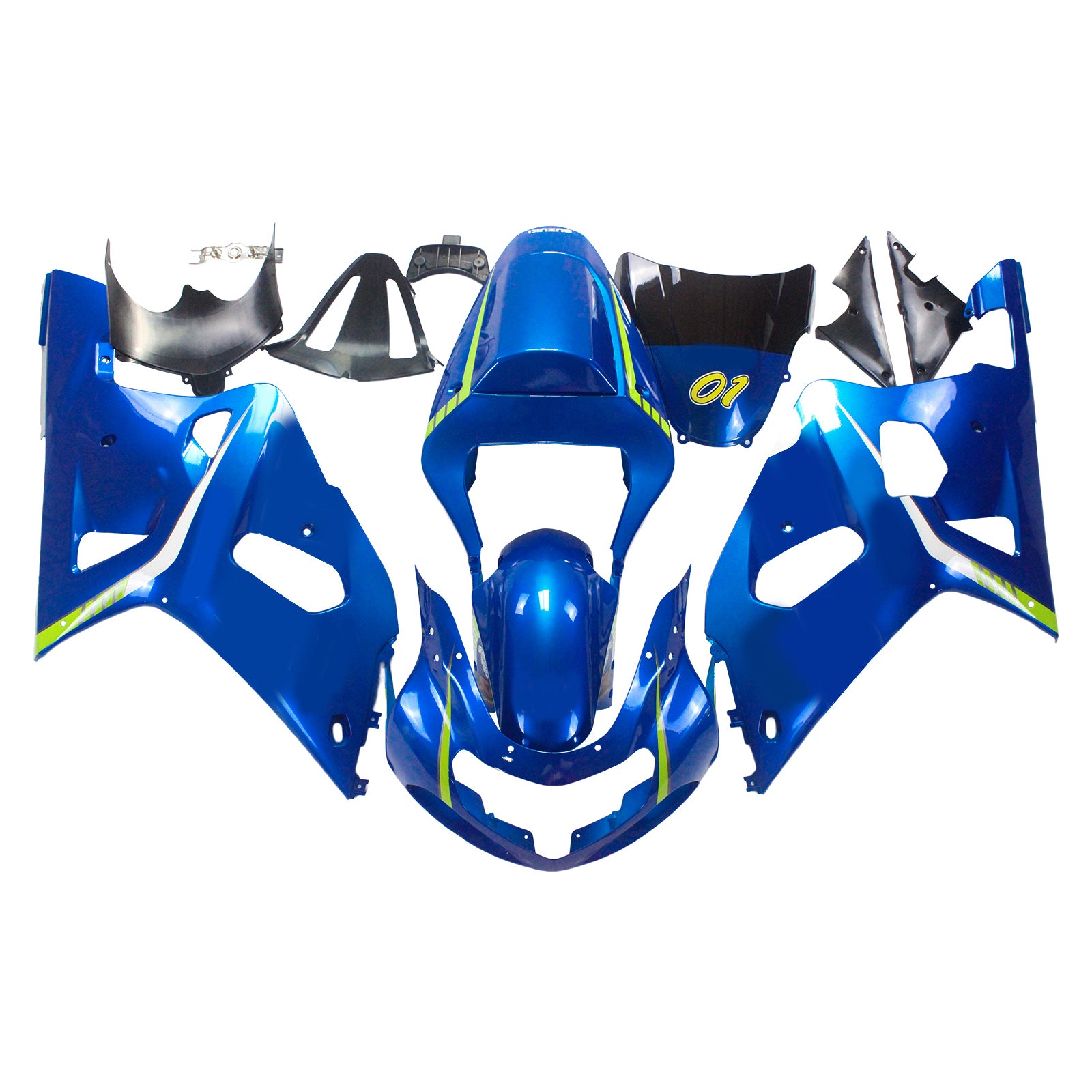 Suzuki GSXR750 2001-2003 Fairing Kit Bodywork Plastic ABS