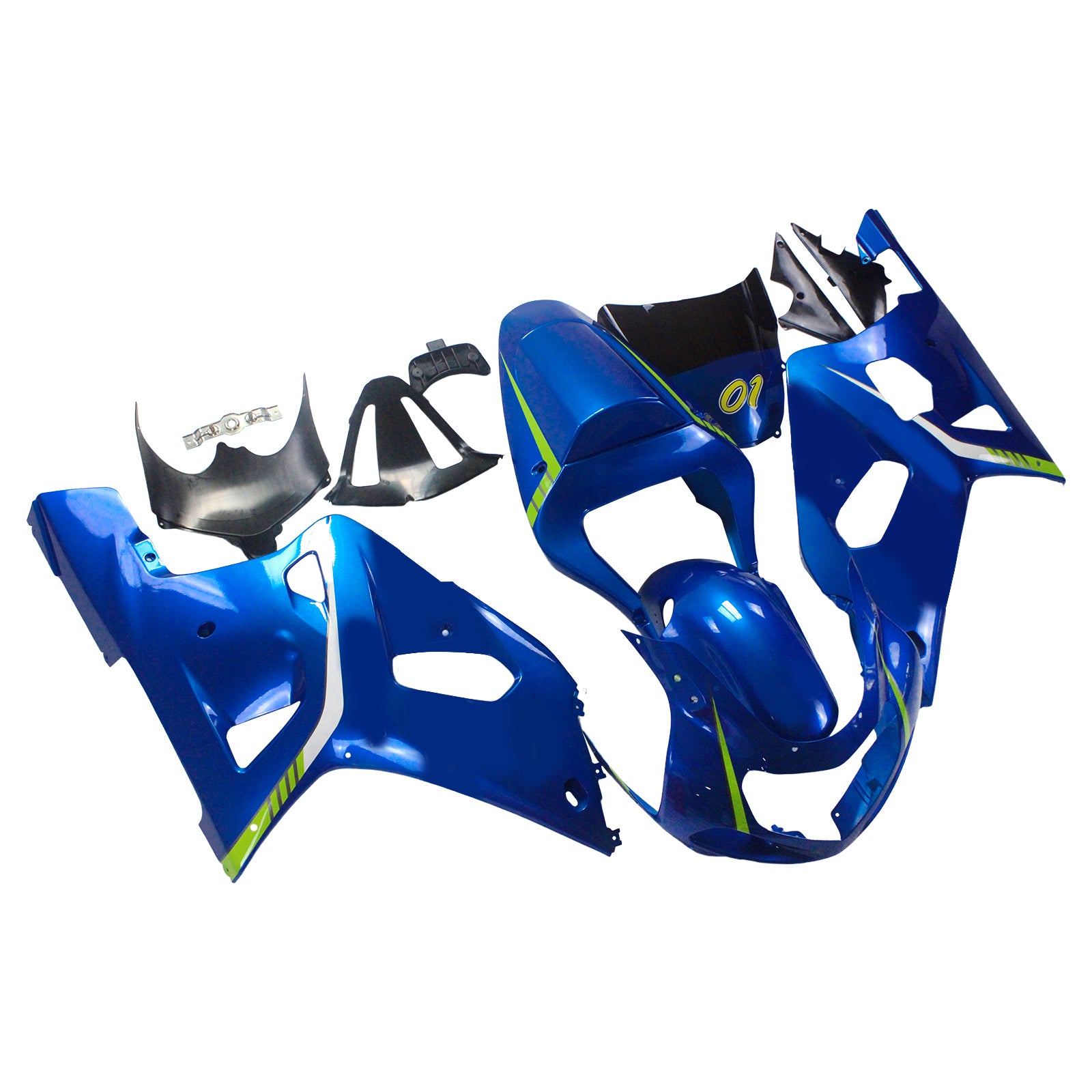 Suzuki GSXR750 2001-2003 Fairing Kit Bodywork Plastic ABS