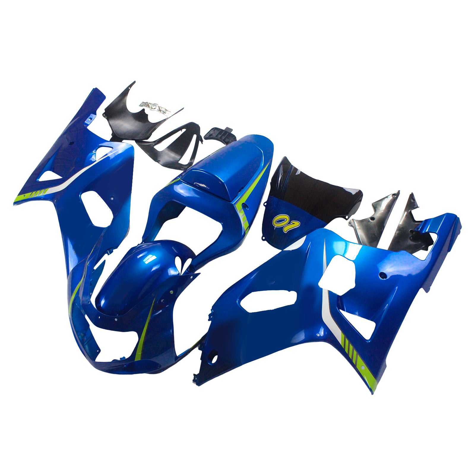 Suzuki GSXR750 2001-2003 Fairing Kit Bodywork Plastic ABS