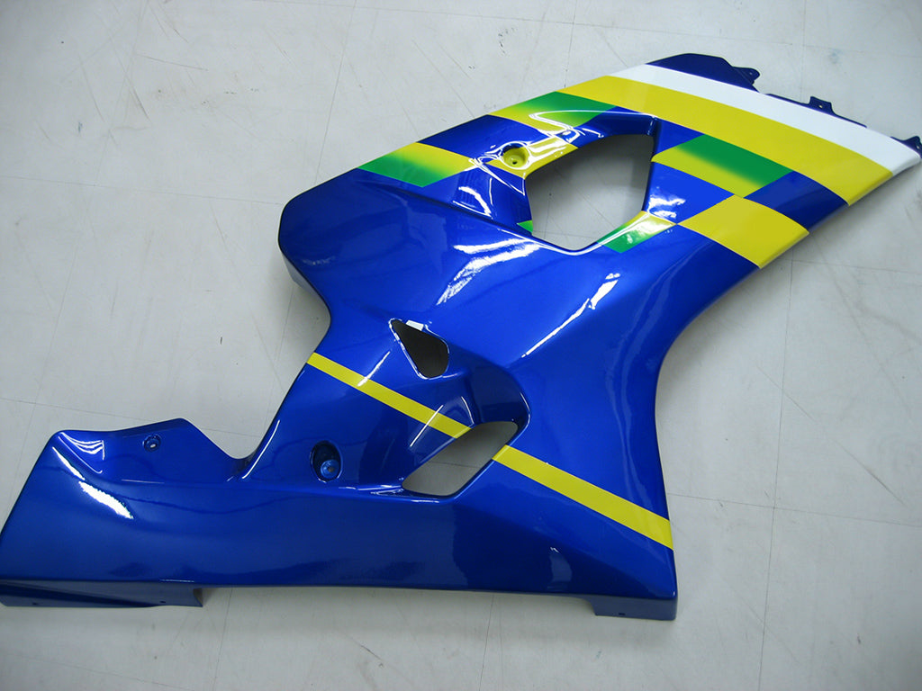 Fairings 2004-2005 Suzuki GSXR 600 750 Blue Movistar GSXR Generic