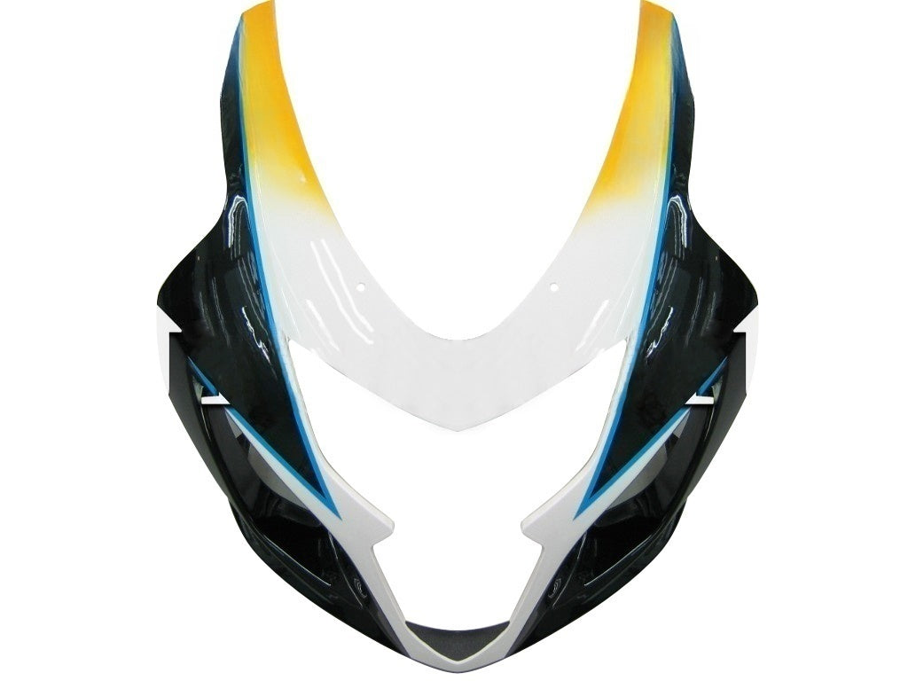 Carenados 2004-2005 Suzuki GSXR 600 750 Blanco Azul Brux GSXR Genérico