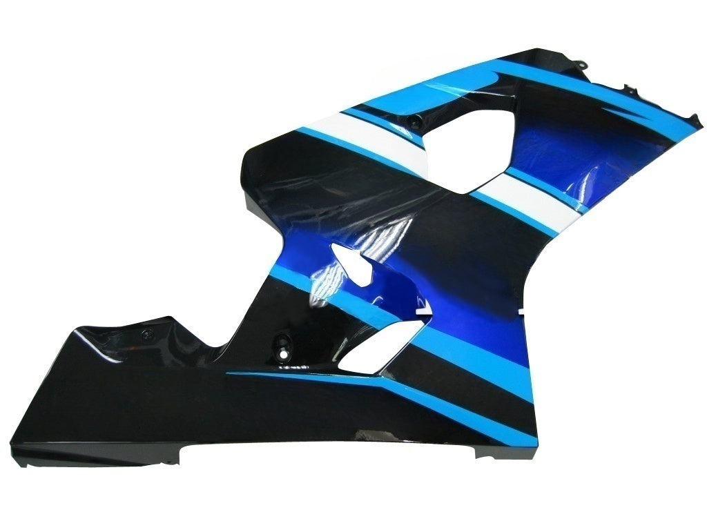 Carenados 2004-2005 Suzuki GSXR 600 750 Blanco Azul Brux GSXR Genérico