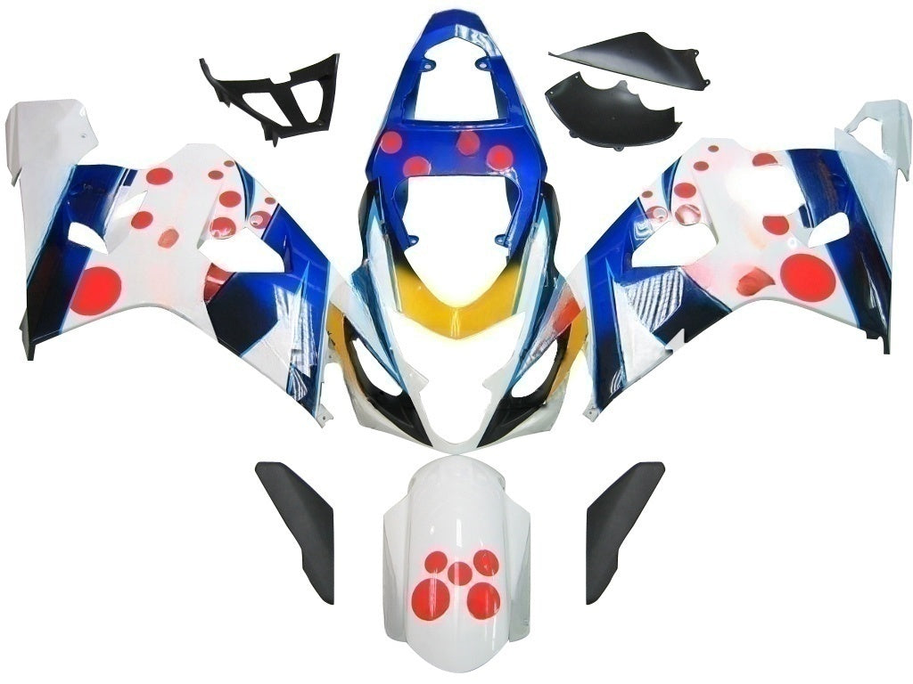 Carenados 2004-2005 Suzuki GSXR 600 750 Multicolor pepephone Genérico