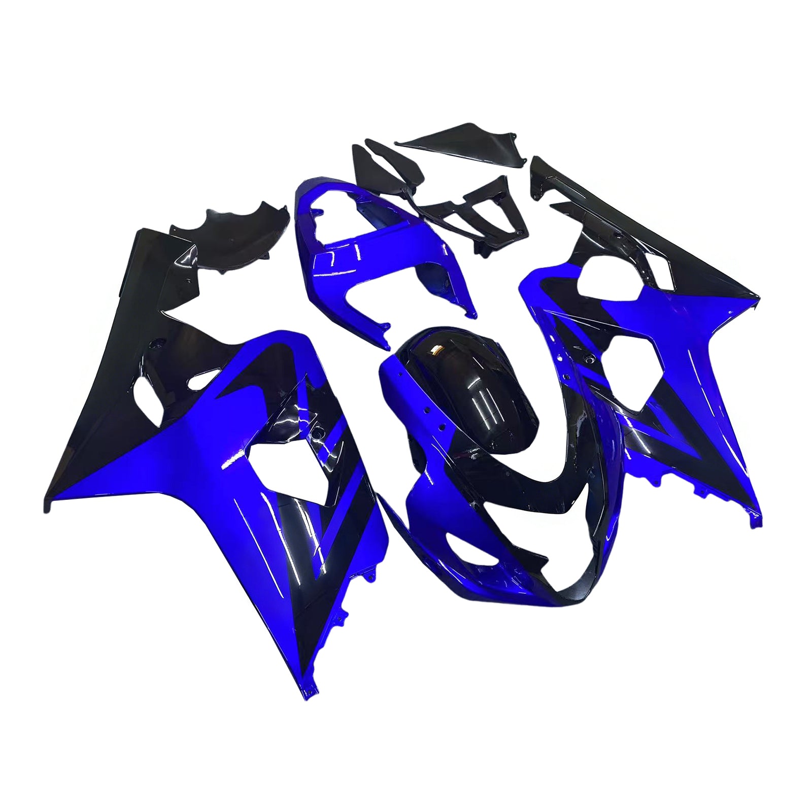 Fairings 2004-2005 Suzuki GSXR 600 750 Blue Black GSXR Generic