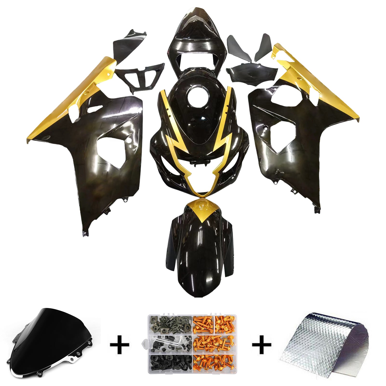Injection Fairing Kit Bodywork Plastic ABS For Suzuki GSXR 600/750 2004-2005 K4
