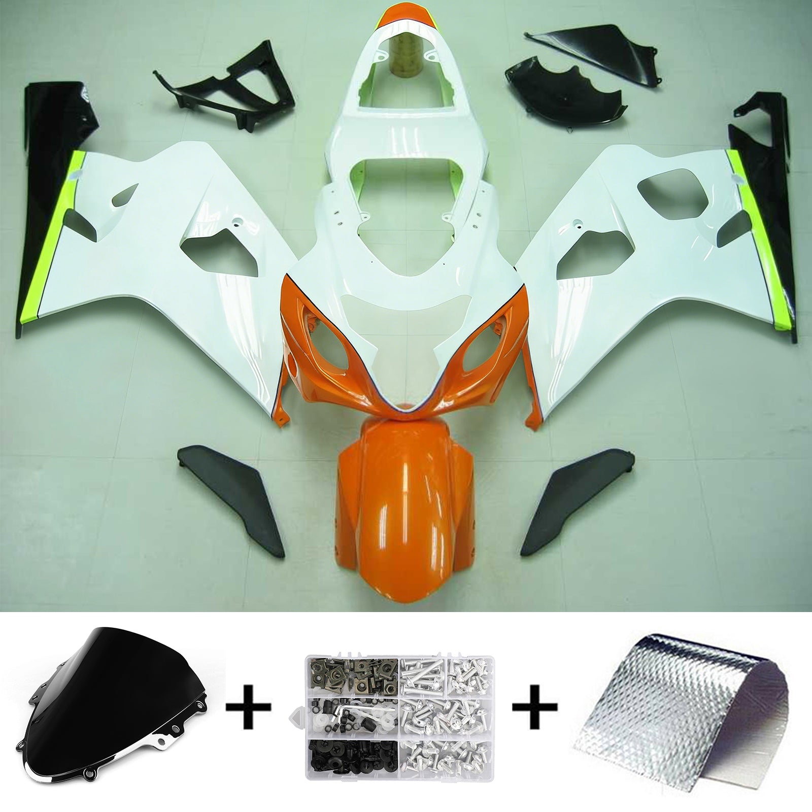 Suzuki GSXR 600/750 2004-2005 Fairing Kit Bodywork Plastic ABS