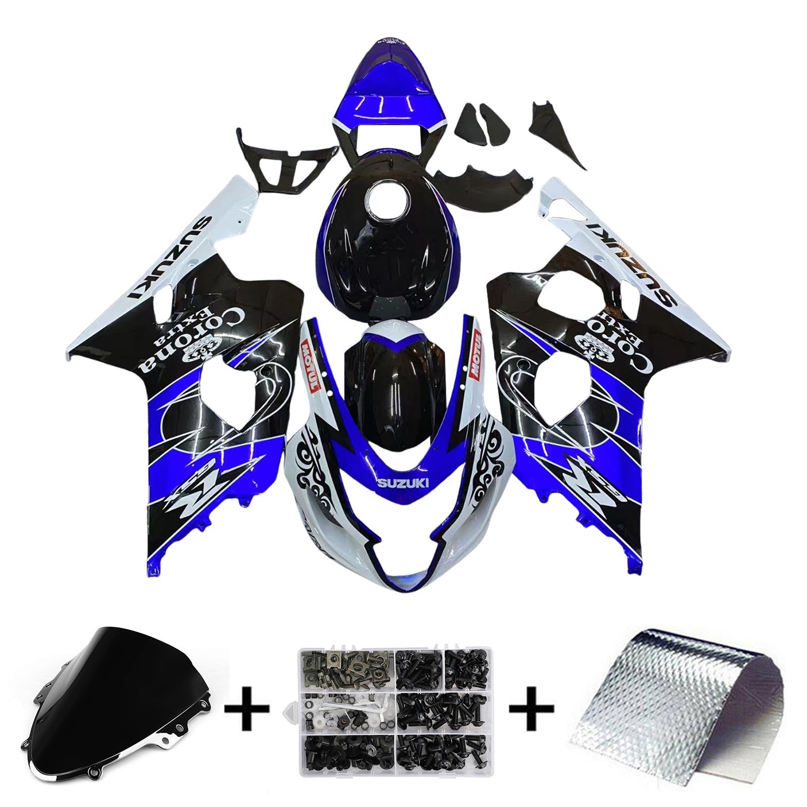 Suzuki GSXR 600/750 2004-2005 Fairing Kit Bodywork Plastic ABS