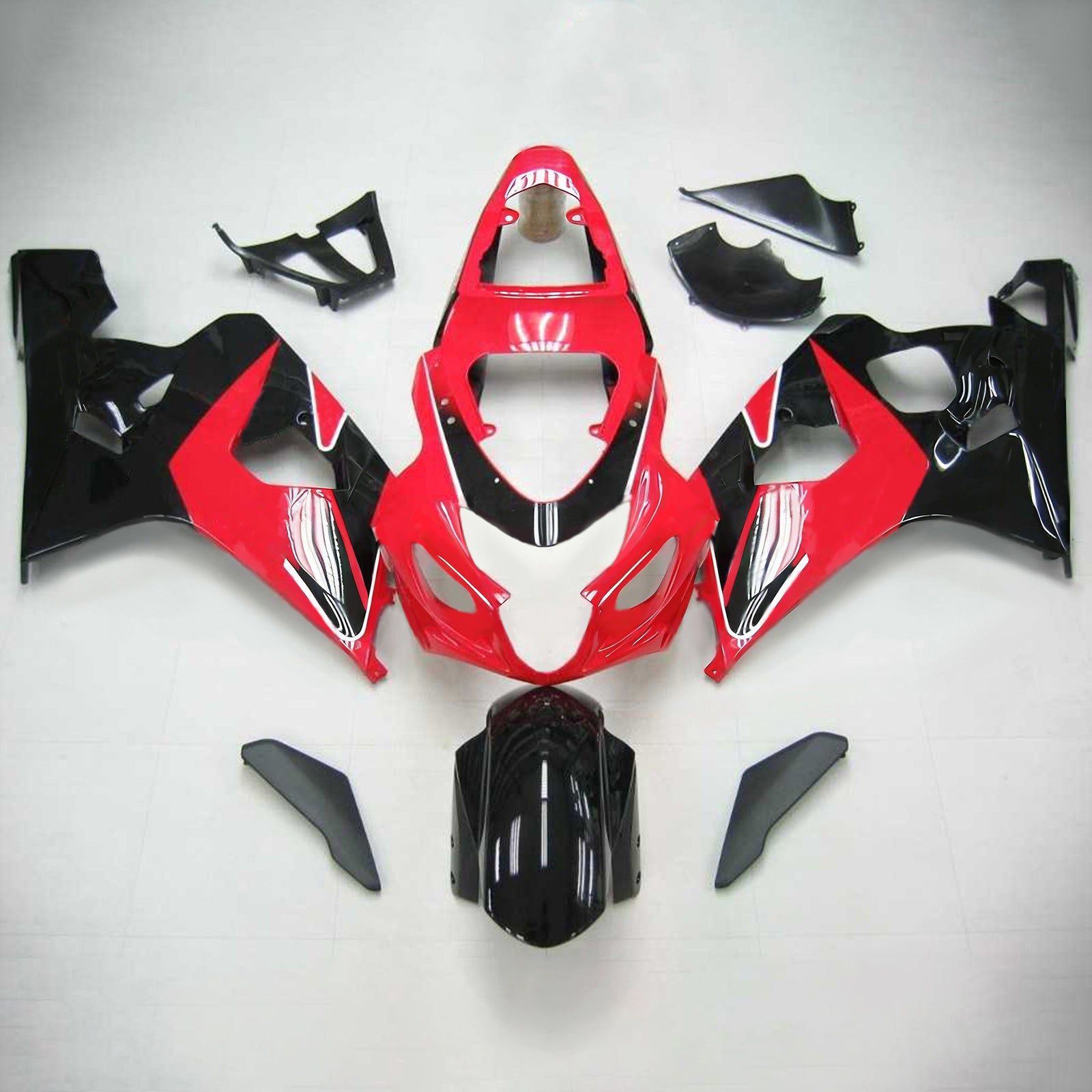 스즈키 GSXR 600/750 2004-2005 페어링 키트 차체 플라스틱 ABS