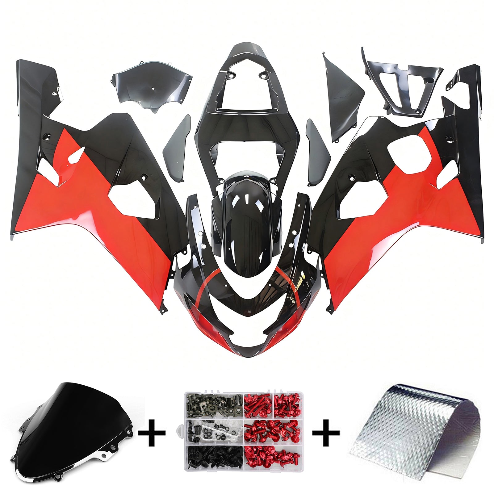 Suzuki GSXR 600/750 2004-2005 Fairing Kit Bodywork Plastic ABS