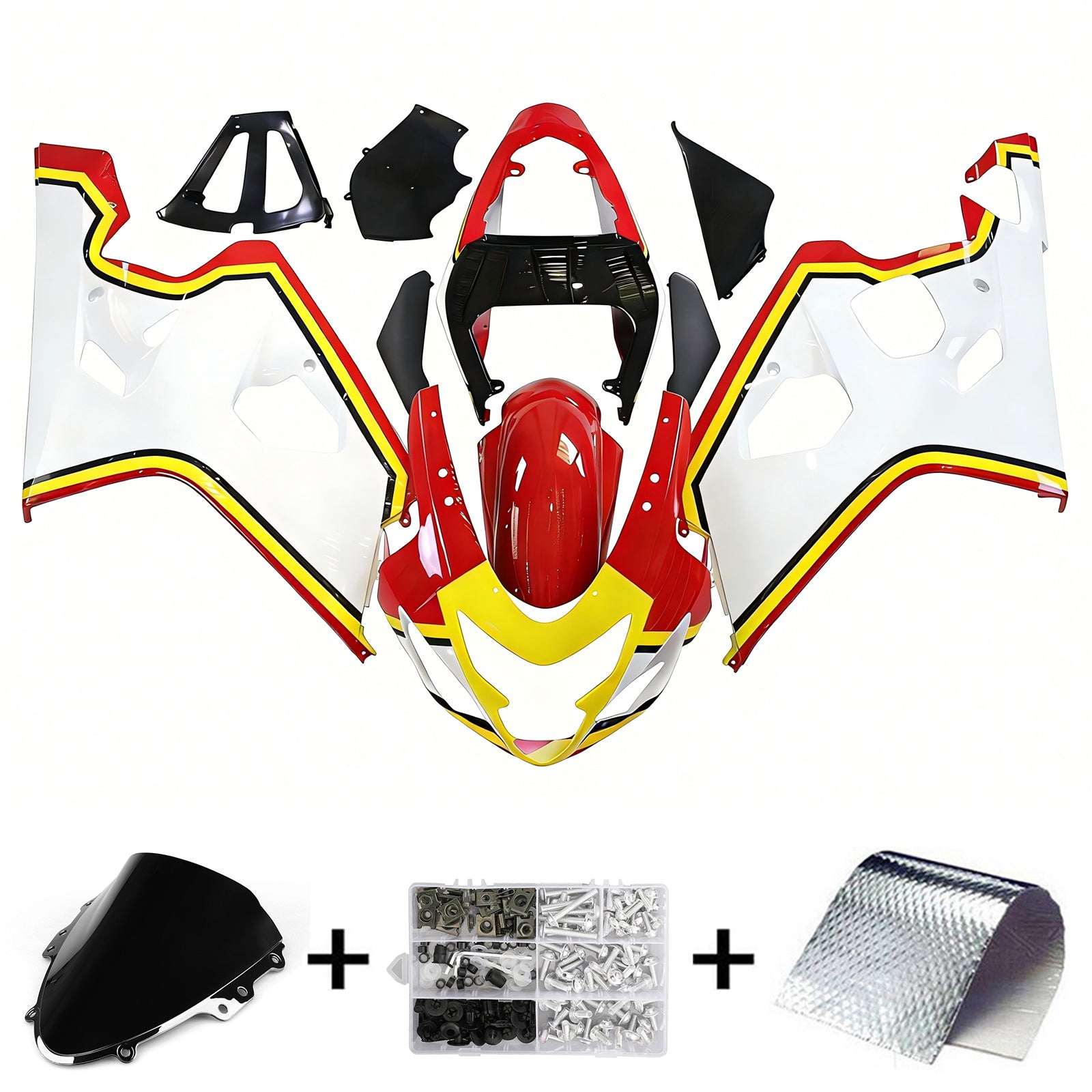 Suzuki GSXR 600/750 2004-2005 Fairing Kit Bodywork Plastic ABS