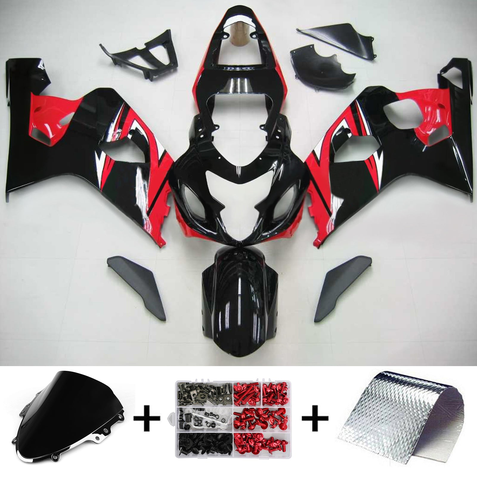 Suzuki GSXR 600/750 2004-2005 Fairing Kit Bodywork Plastic ABS