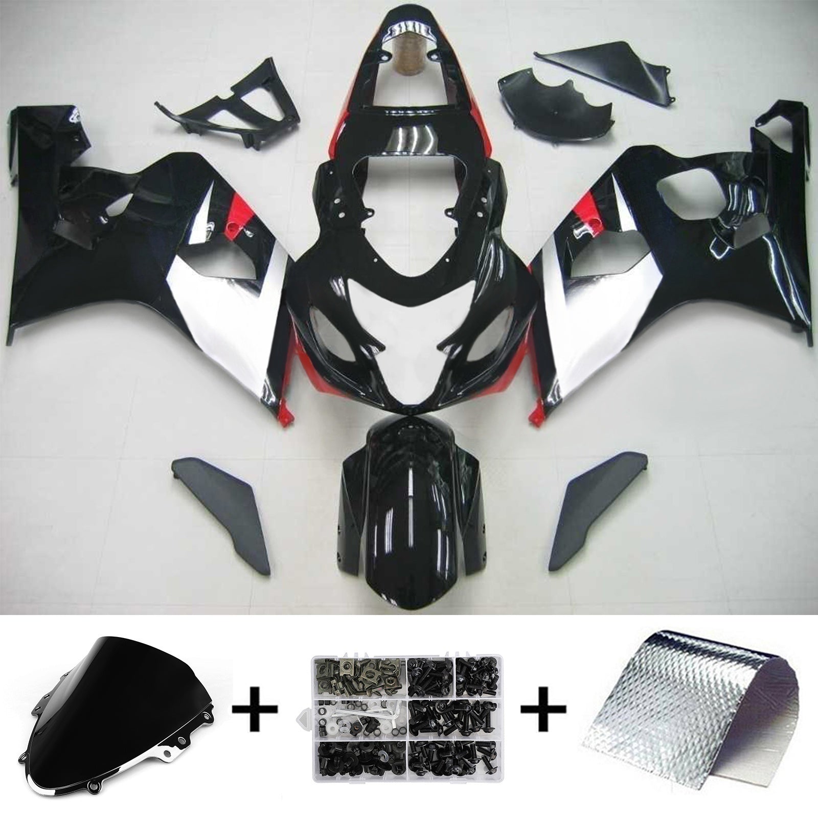 Suzuki GSXR 600/750 2004-2005 Fairing Kit Bodywork Plastic ABS