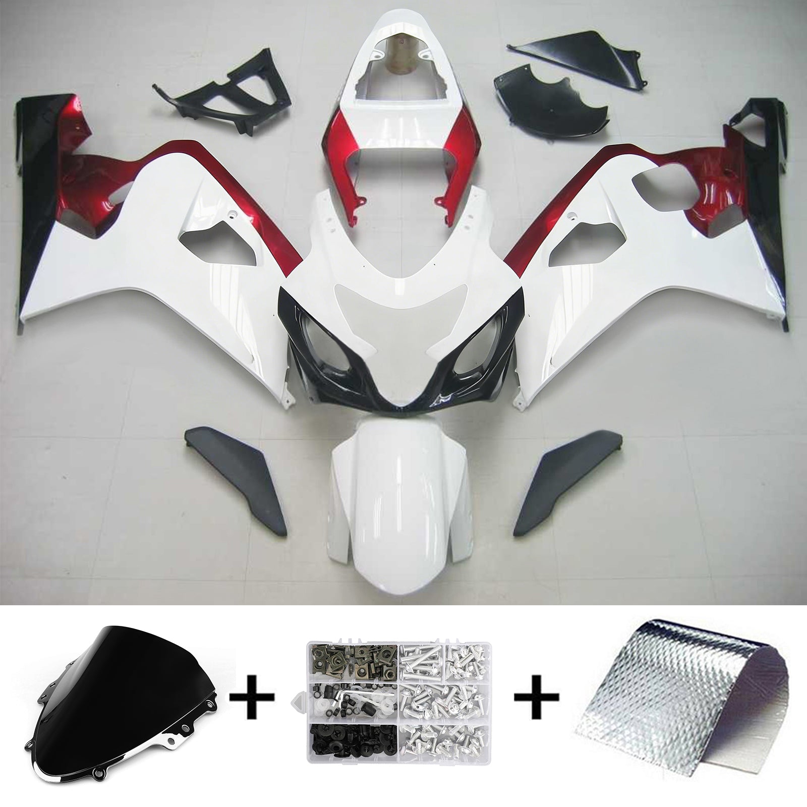 Suzuki GSXR 600/750 2004-2005 Kit Carenado Carrocería Plástico ABS