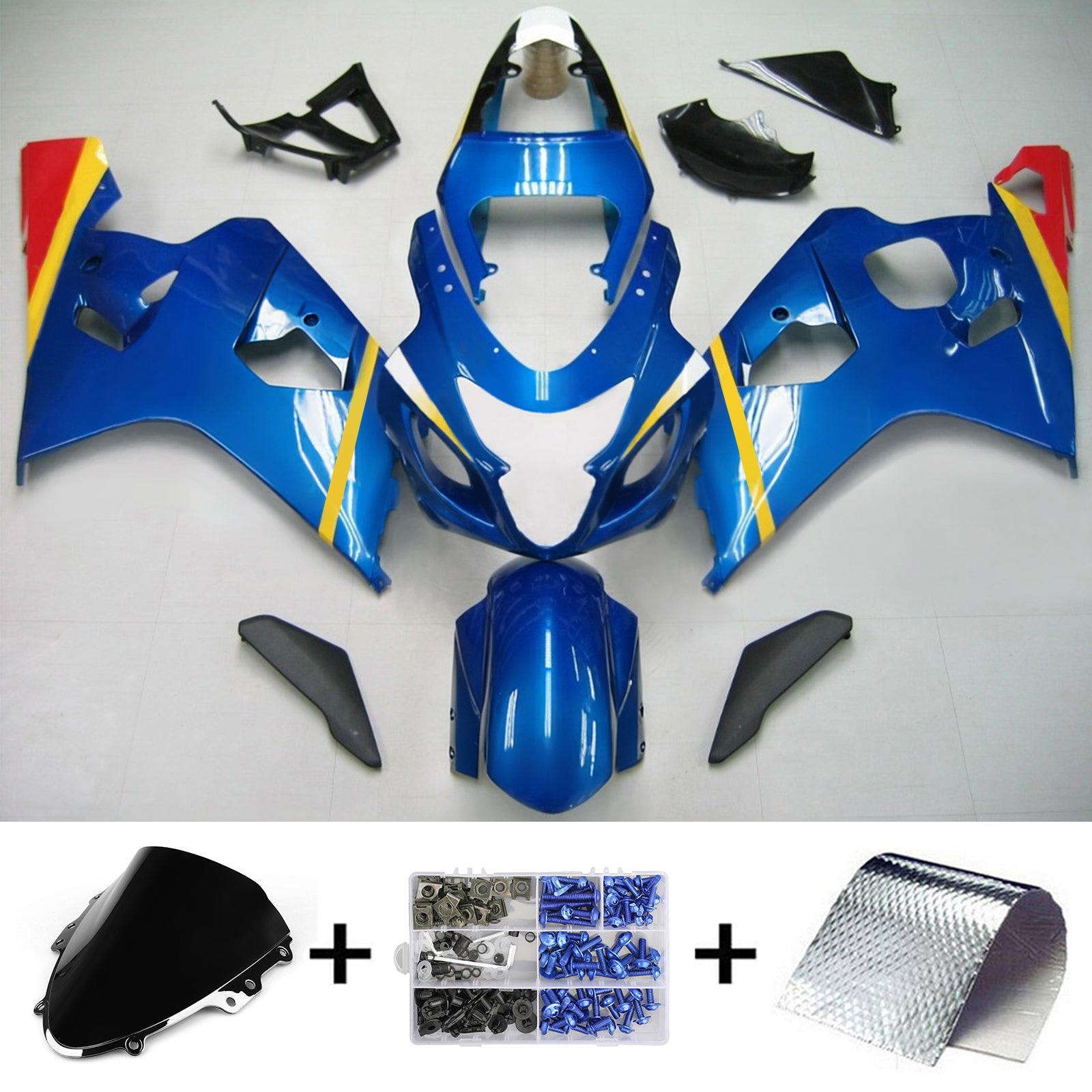 Suzuki GSXR 600/750 2004-2005 Fairing Kit Bodywork Plastic ABS