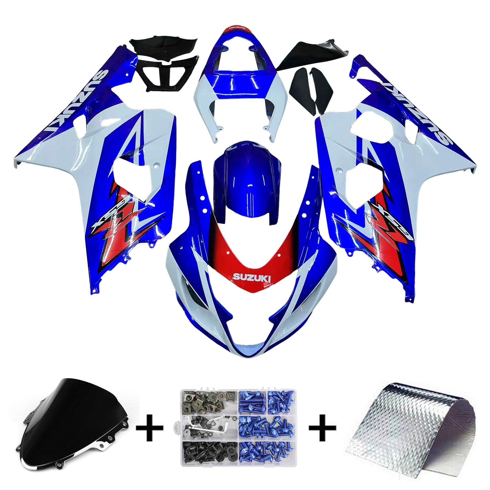 Suzuki GSXR 600/750 2004-2005 Fairing Kit Bodywork Plastic ABS