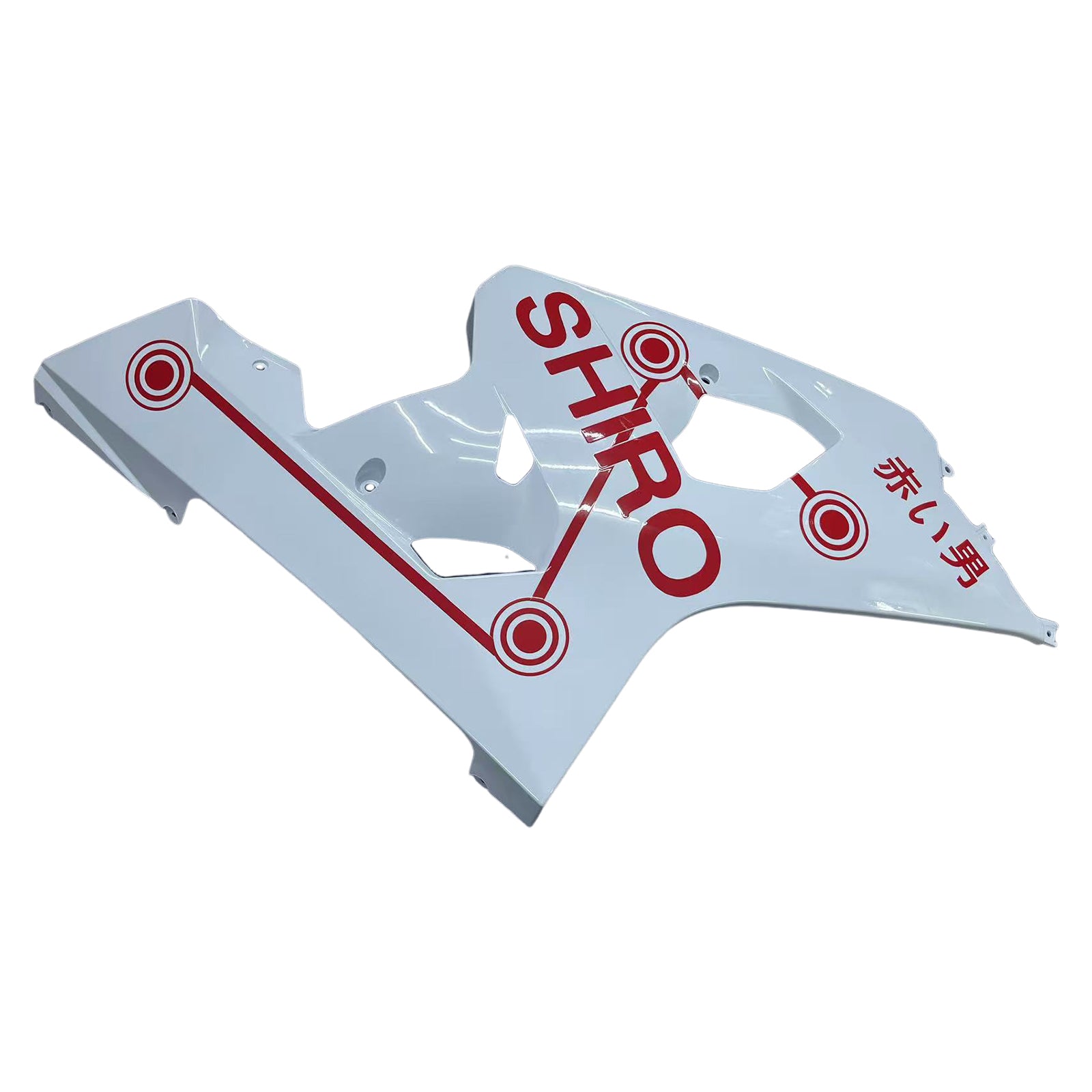 Amotopart Suzuki GSXR 600/750 2004-2005 K4 페어링 키트 차체 플라스틱 ABS