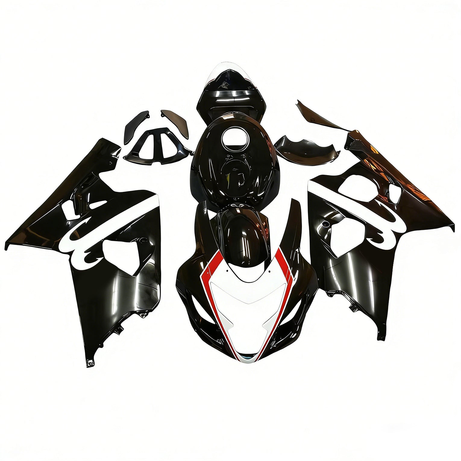 Amotopart Suzuki GSXR 600/750 2004-2005 K4 Fairing Kit Bodywork Plastic ABS