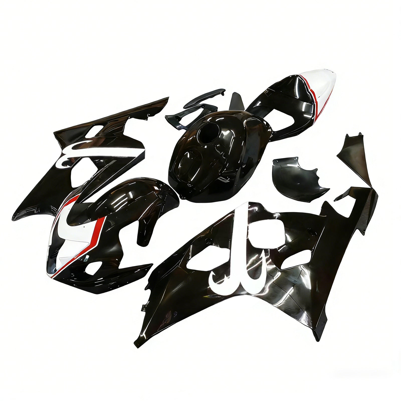 Amotopart Suzuki GSXR 600/750 2004-2005 K4 Fairing Kit Bodywork Plastic ABS