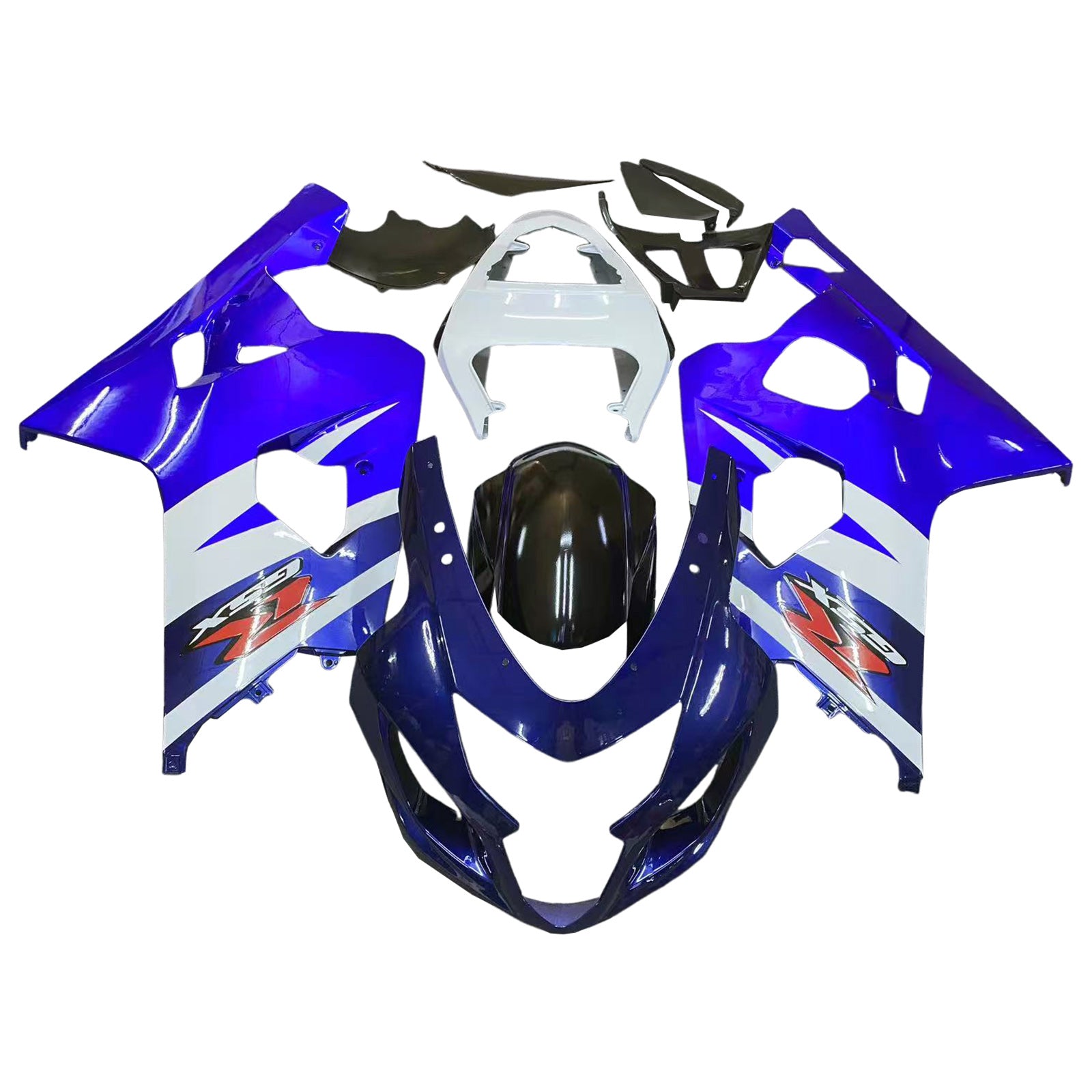 Amotopart Suzuki GSXR 600/750 2004-2005 K4 Fairing Kit Bodywork Plastic ABS