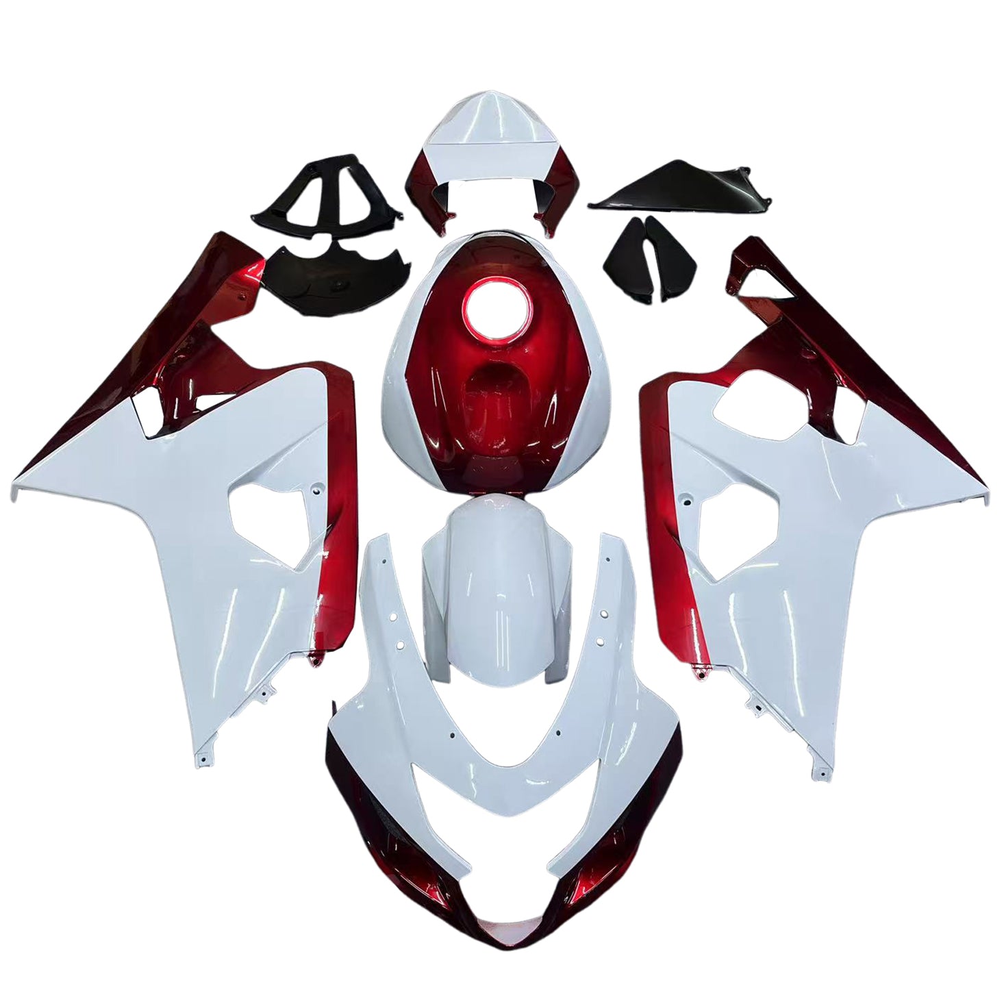 Amotopart Suzuki GSXR 600/750 2004-2005 K4 Fairing Kit Bodywork Plastic ABS