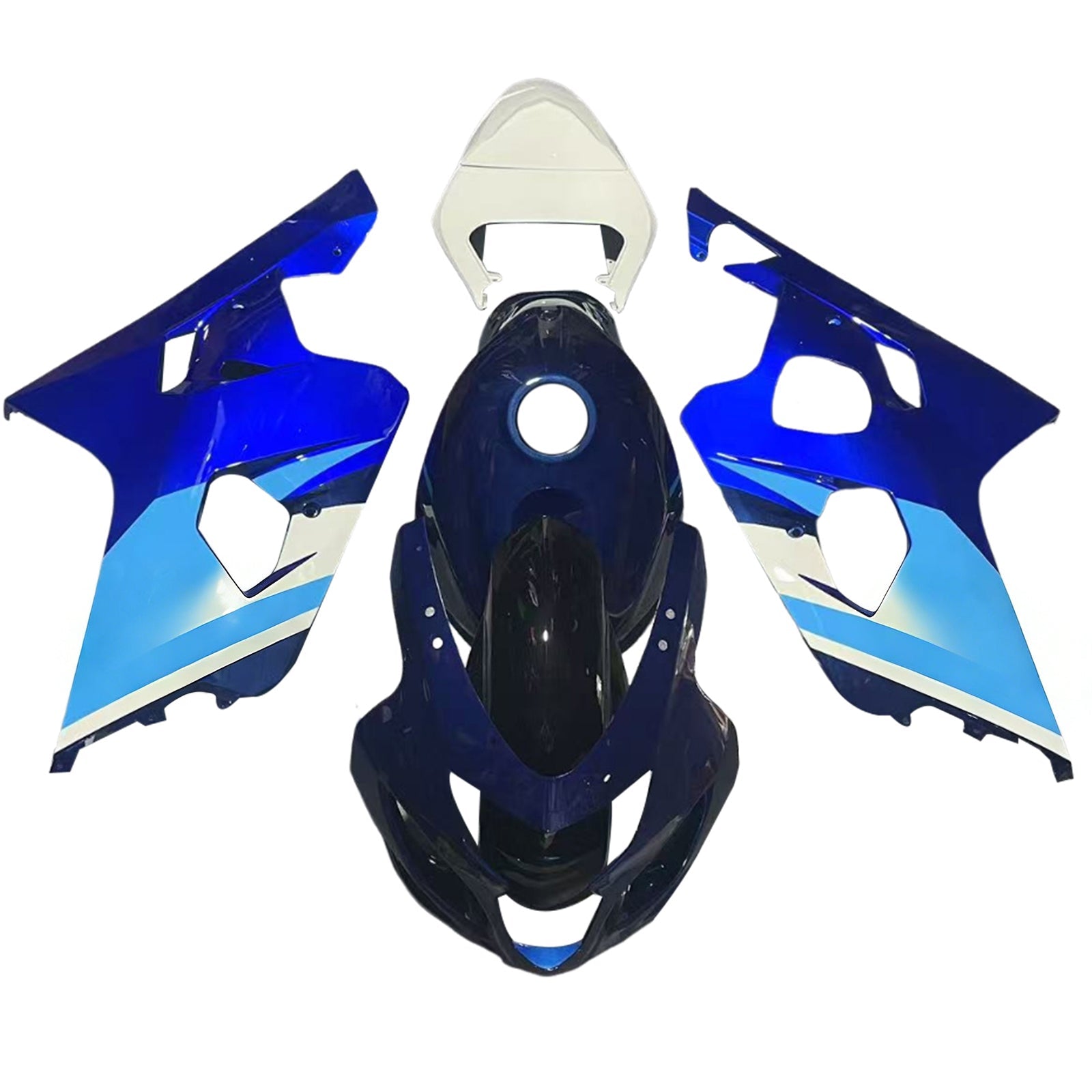 Amotopart Suzuki GSXR 600/750 2004-2005 K4 Fairing Kit Bodywork Plastic ABS
