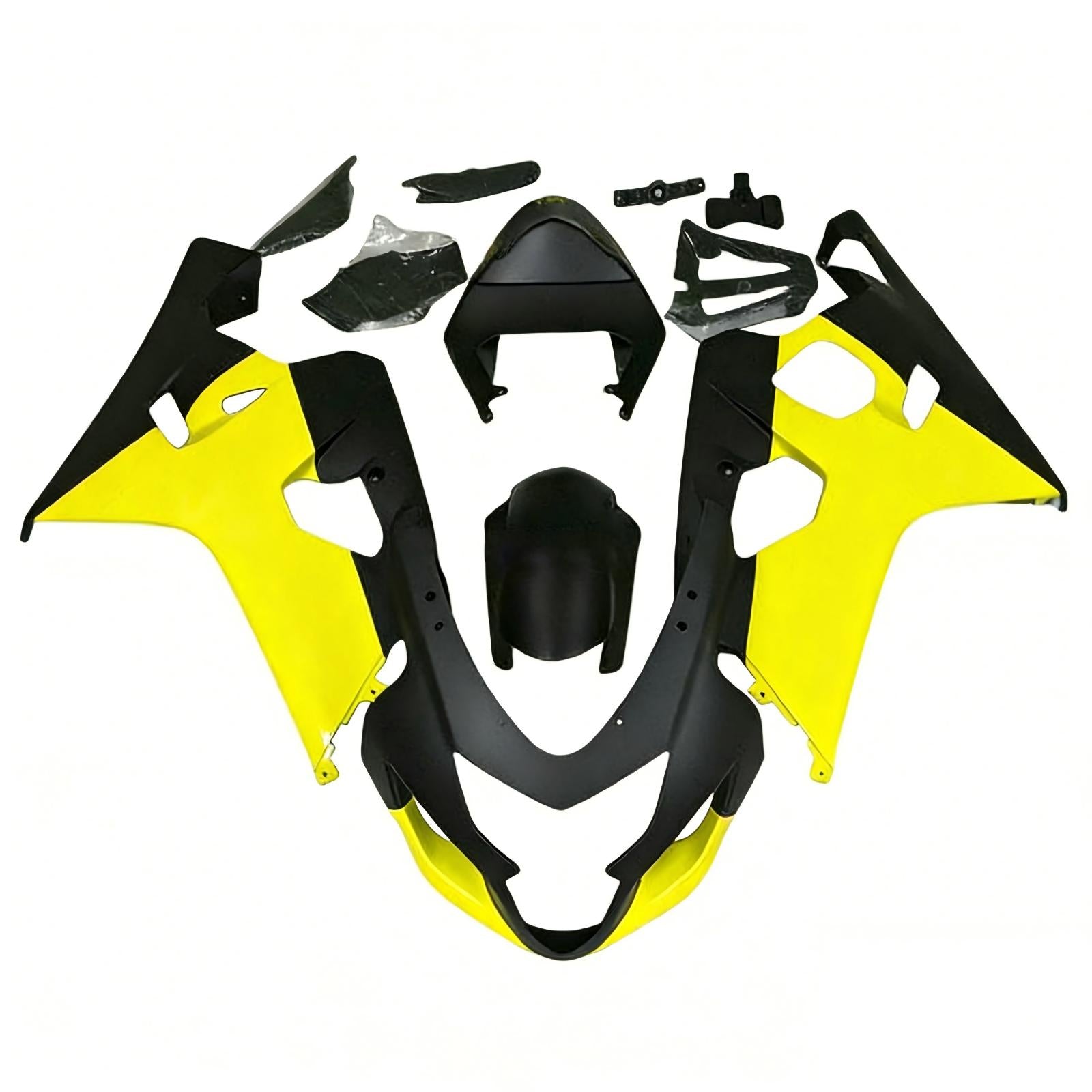 Amotopart Suzuki GSXR 600/750 2004-2005 K4 Fairing Kit Bodywork Plastic ABS