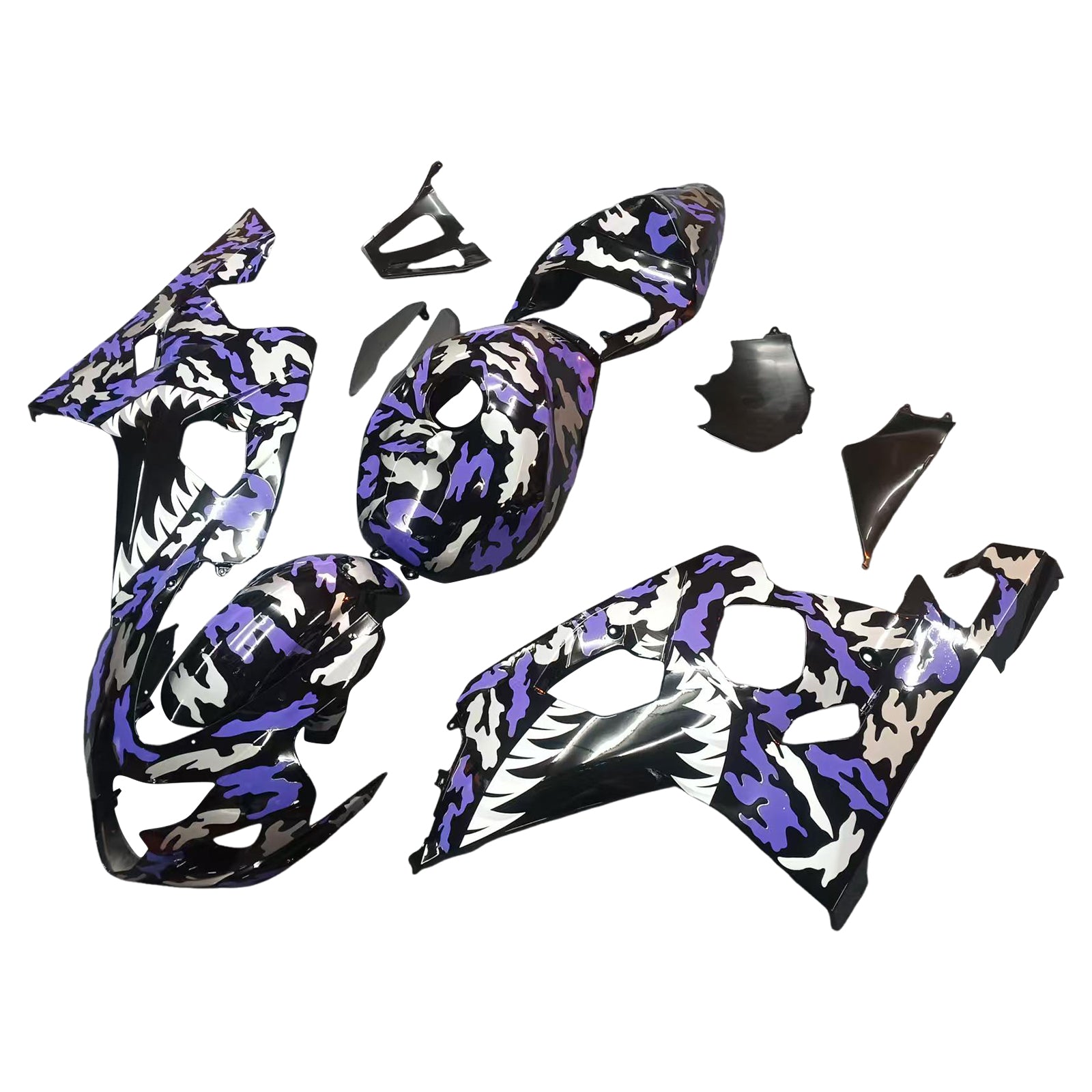 Injection Fairing Kit Bodywork Plastic ABS For Suzuki GSXR 600/750 2004-2005 K4