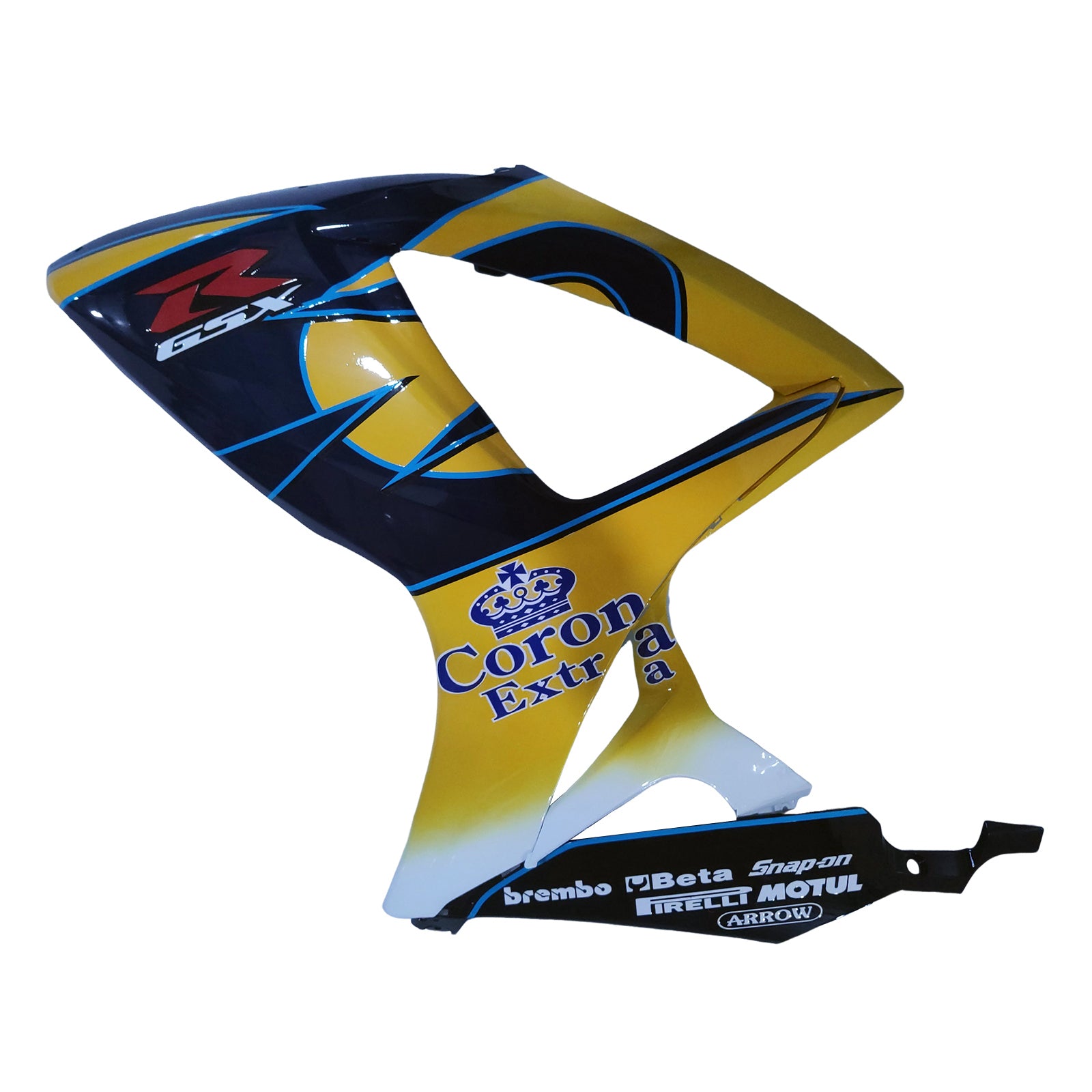 Fairings 2006-2007 Suzuki GSXR 600 750 Yellow Blue Corona GSXR Generic