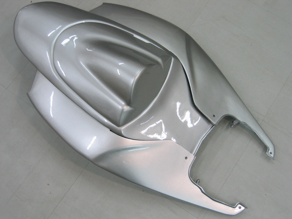 페어링 2006-2007 스즈키 GSXR 600 750 실버 & 블랙 GSXR 제네릭