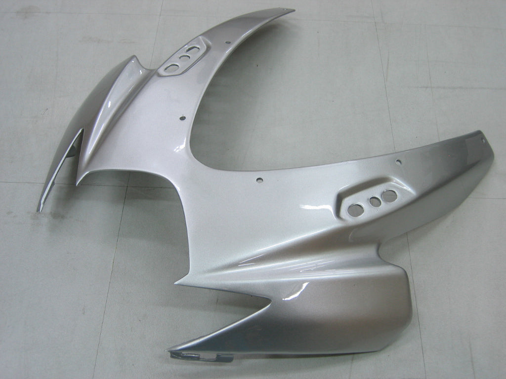 페어링 2006-2007 스즈키 GSXR 600 750 실버 & 블랙 GSXR 제네릭