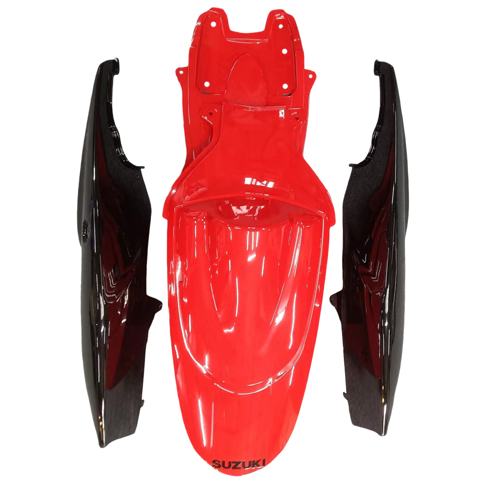 Carenados 2006-2007 Suzuki GSXR 600 750 Rojo y Negro GSXR Genérico