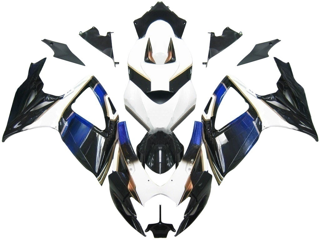 Fairings 2006-2007 Suzuki GSXR 600 750 Black Blur Viru Beer Generic