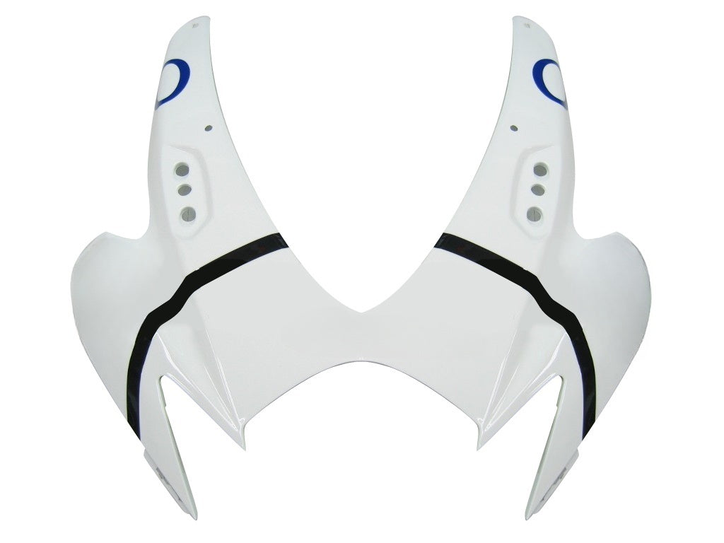 Carenados 2006-2007 Suzuki GSXR 600 750 blanco y azul Jordan genérico