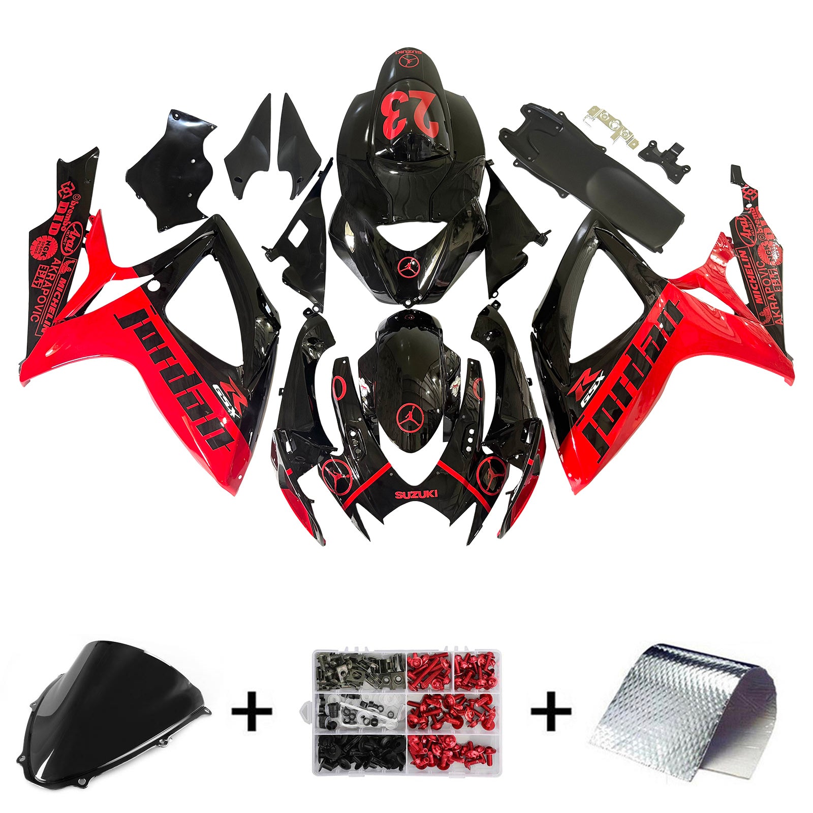 Suzuki GSXR 600/750 2006-2007 Fairing Kit