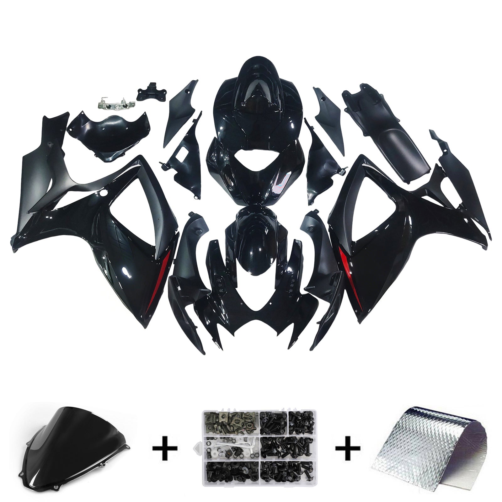Suzuki GSXR 600/750 2006-2007 K6 Fairing Kit Bodywork Plastic ABS