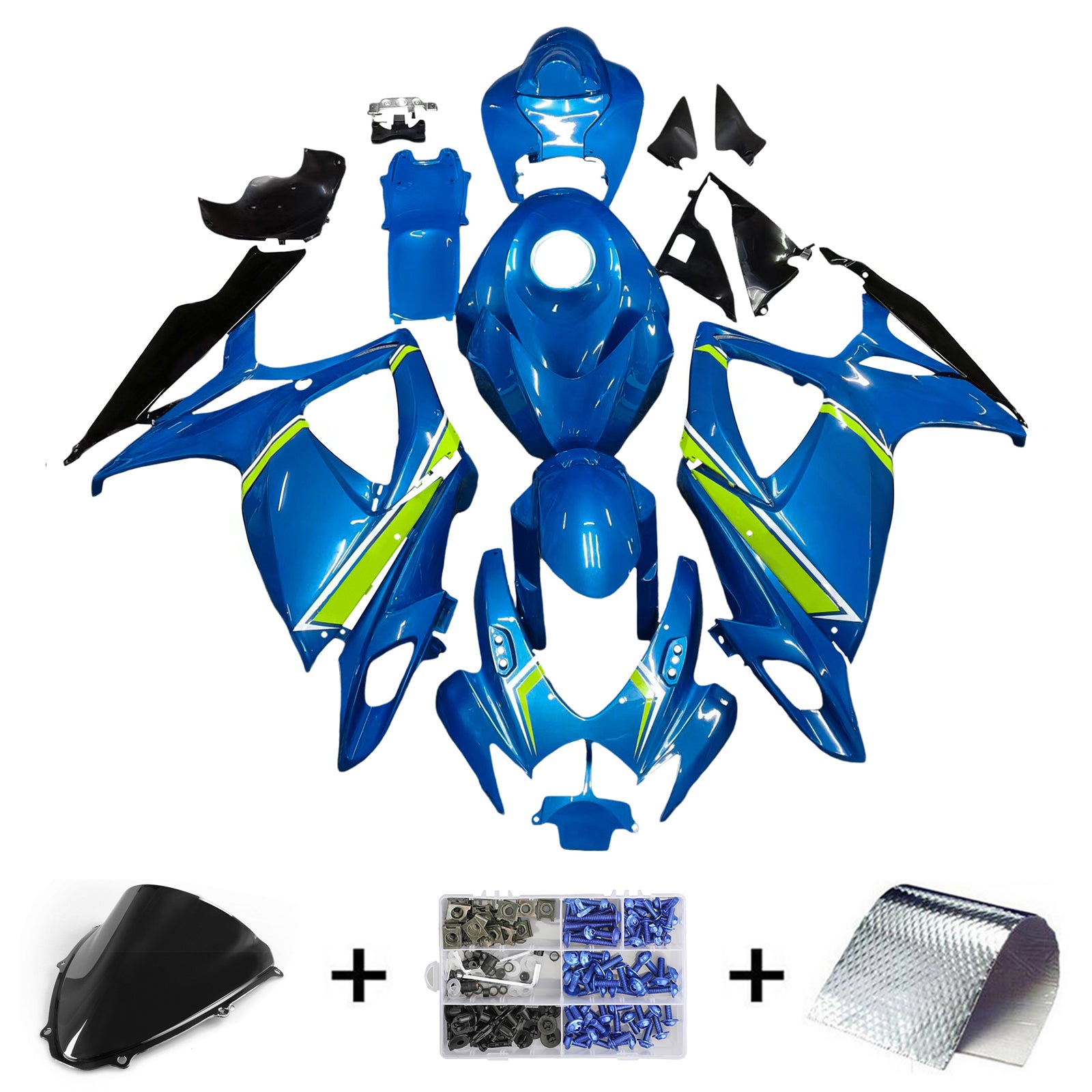 Injection Fairing Kit Bodywork Plastic ABS For Suzuki GSXR 600/750 2006-2007 K6