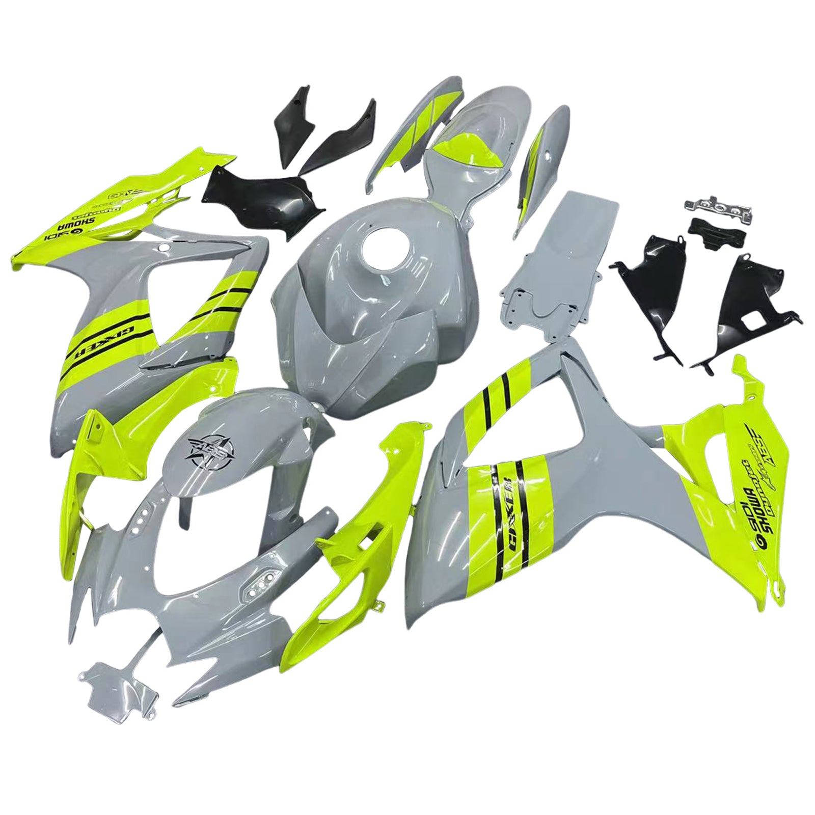 Suzuki GSXR 600/750 2006-2007 K6 Fairing Kit Bodywork Plastic ABS