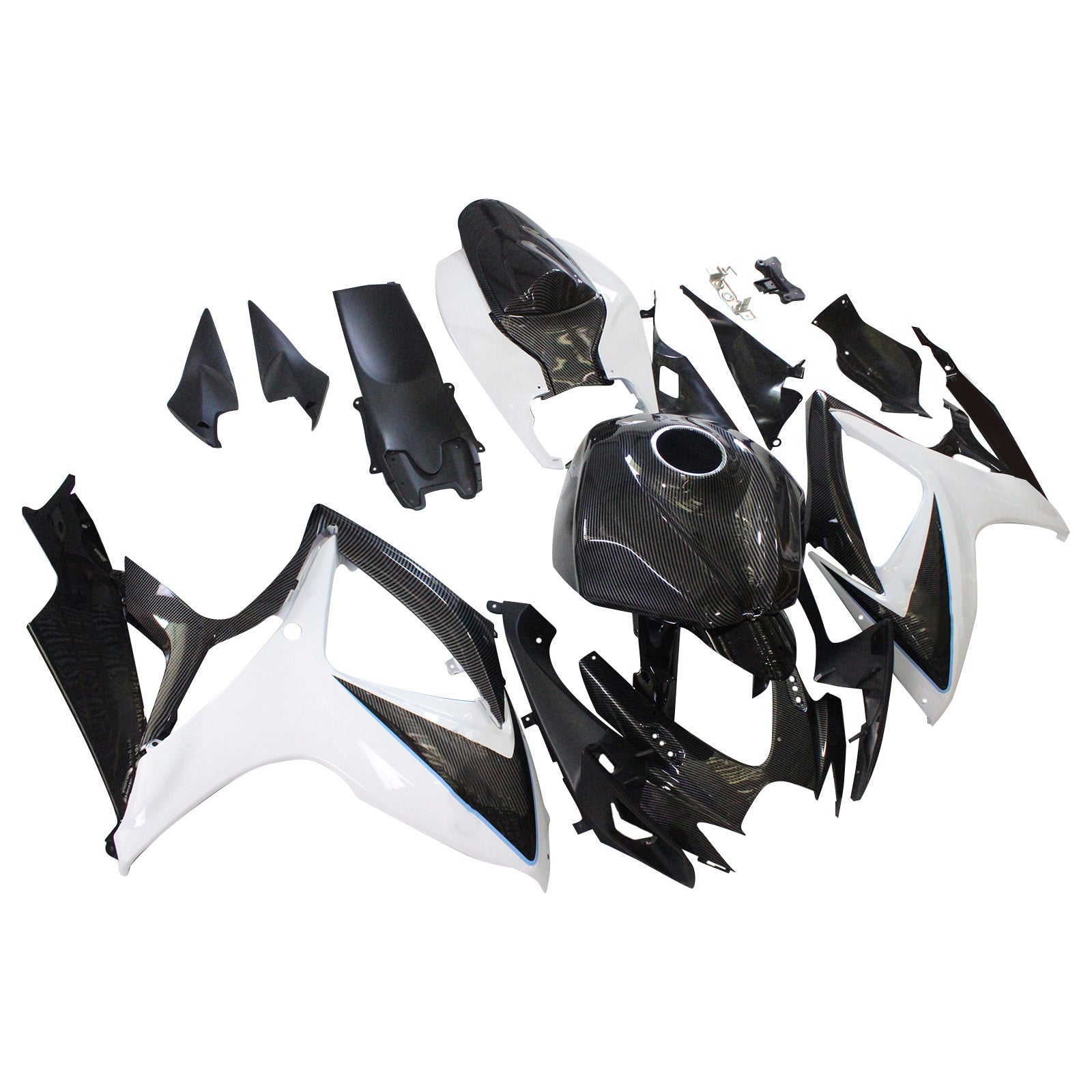 Suzuki GSXR 600/750 2006-2007 K6 Fairing Kit Bodywork Plastic ABS