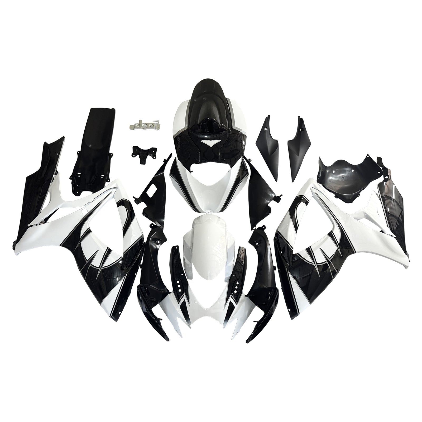 Amotopart Suzuki GSXR 600/750 2006-2007 K6 Fairing Kit Bodywork Plastic ABS