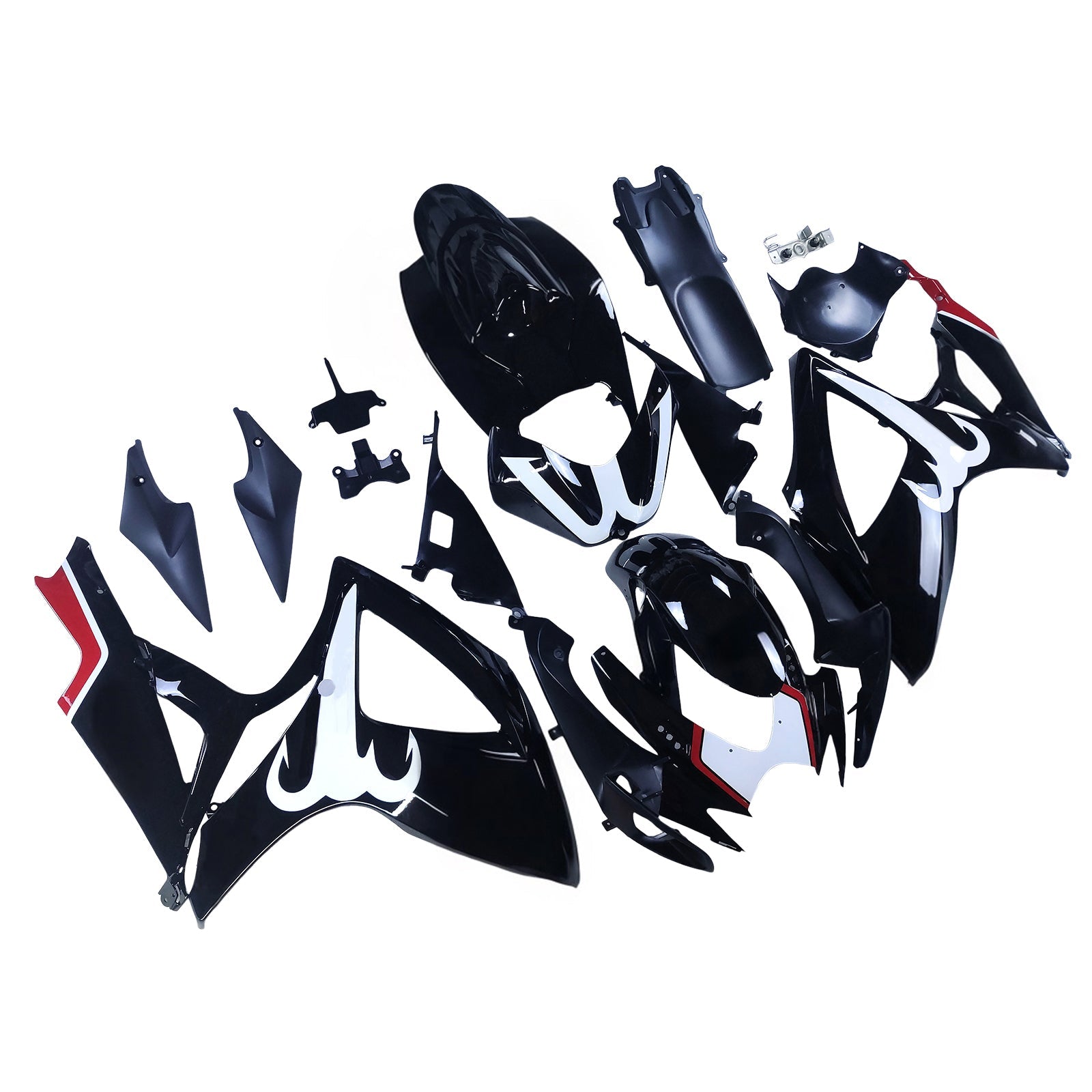 Amotopart Suzuki GSXR 600/750 2006-2007 K6 Fairing Kit Bodywork Plastic ABS