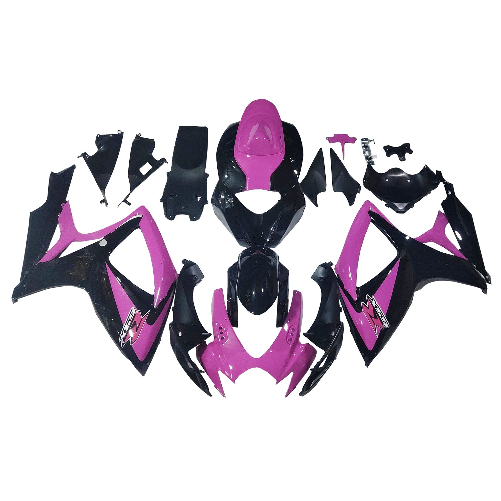 Amotopart Suzuki GSXR 600/750 2006-2007 K6 Fairing Kit Bodywork Plastic ABS