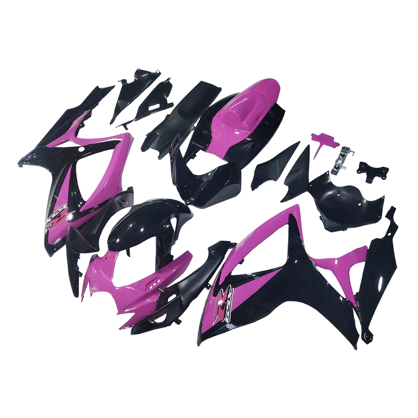 Amotopart Suzuki GSXR 600/750 2006-2007 K6 Fairing Kit Bodywork Plastic ABS