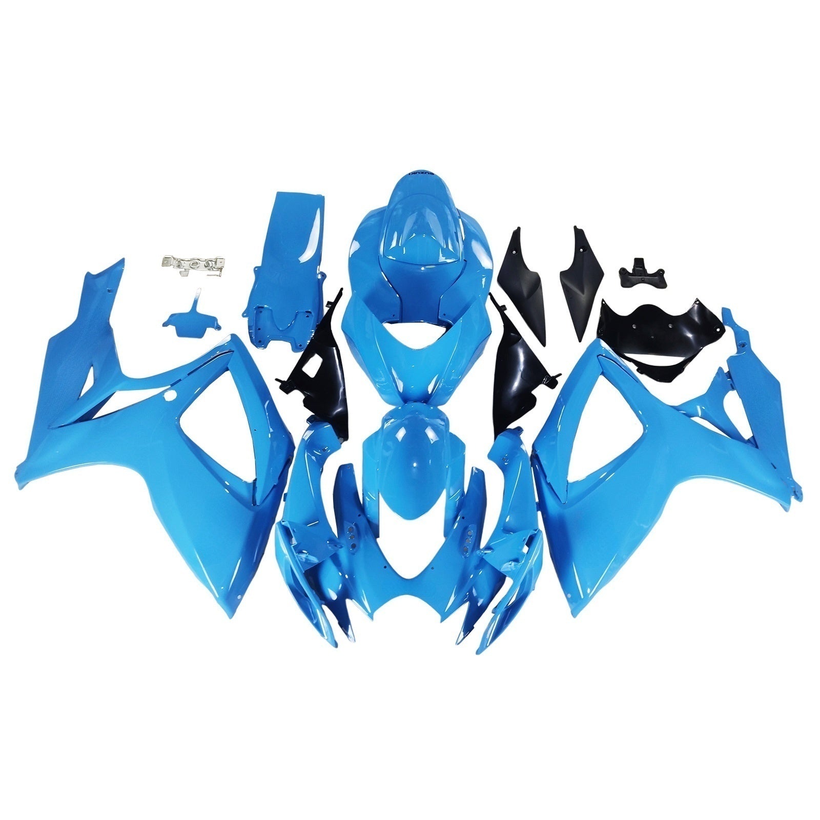 Amotopart Suzuki GSXR 600/750 2006-2007 K6 Fairing Kit Bodywork Plastic ABS