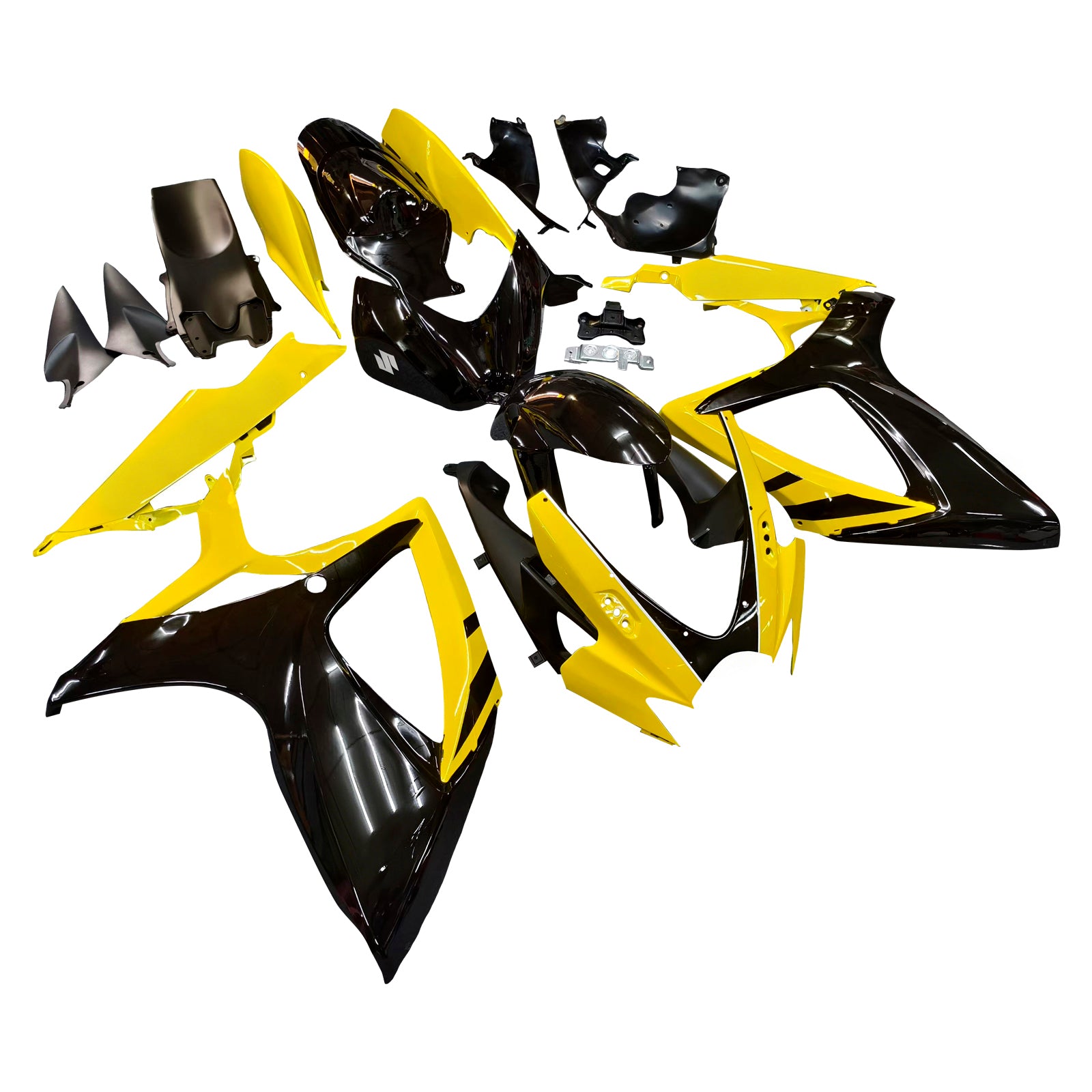 Amotopart Suzuki GSXR 600/750 2006-2007 K6 Fairing Kit Bodywork Plastic ABS