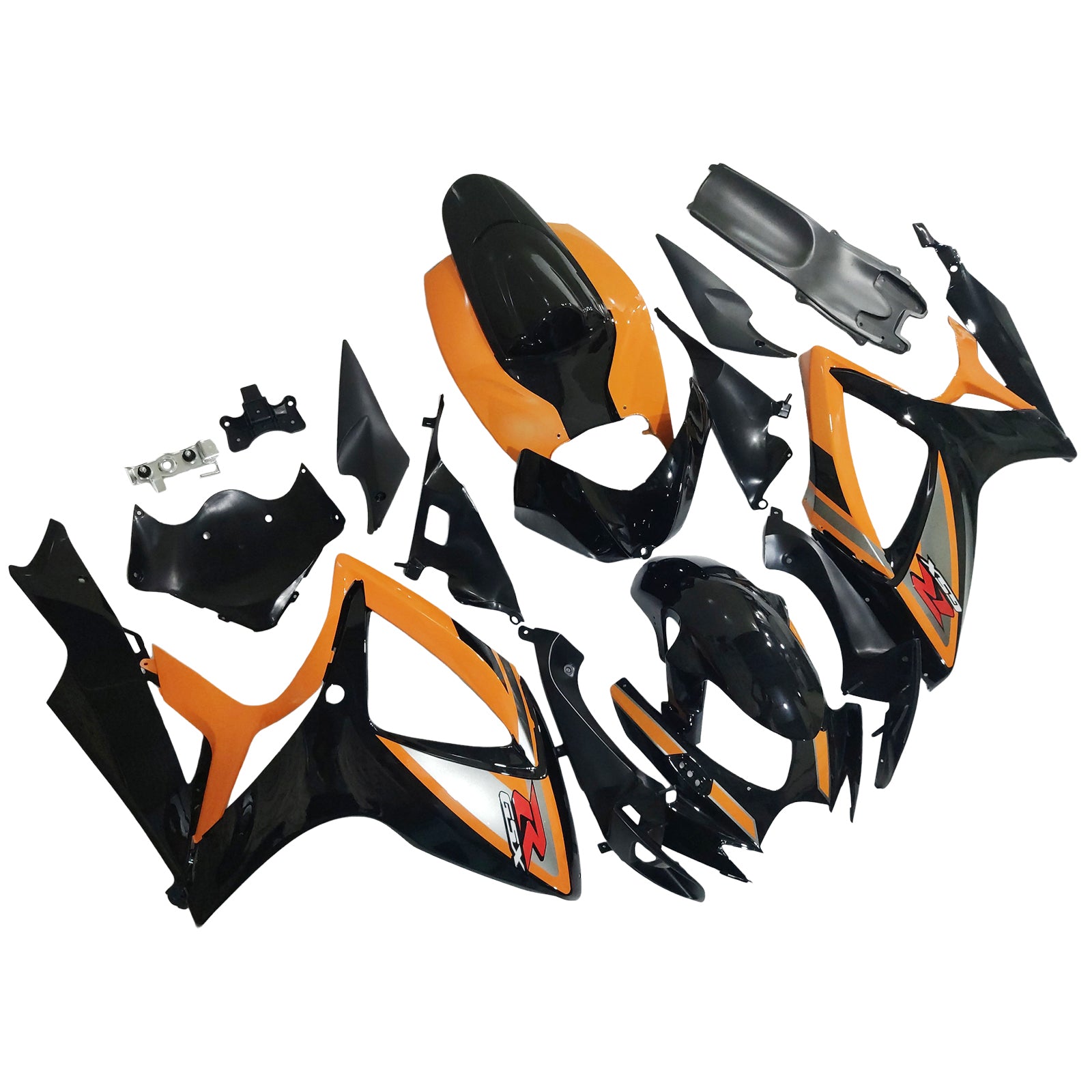 Amotopart Suzuki GSXR 600/750 2006-2007 K6 Fairing Kit Bodywork Plastic ABS