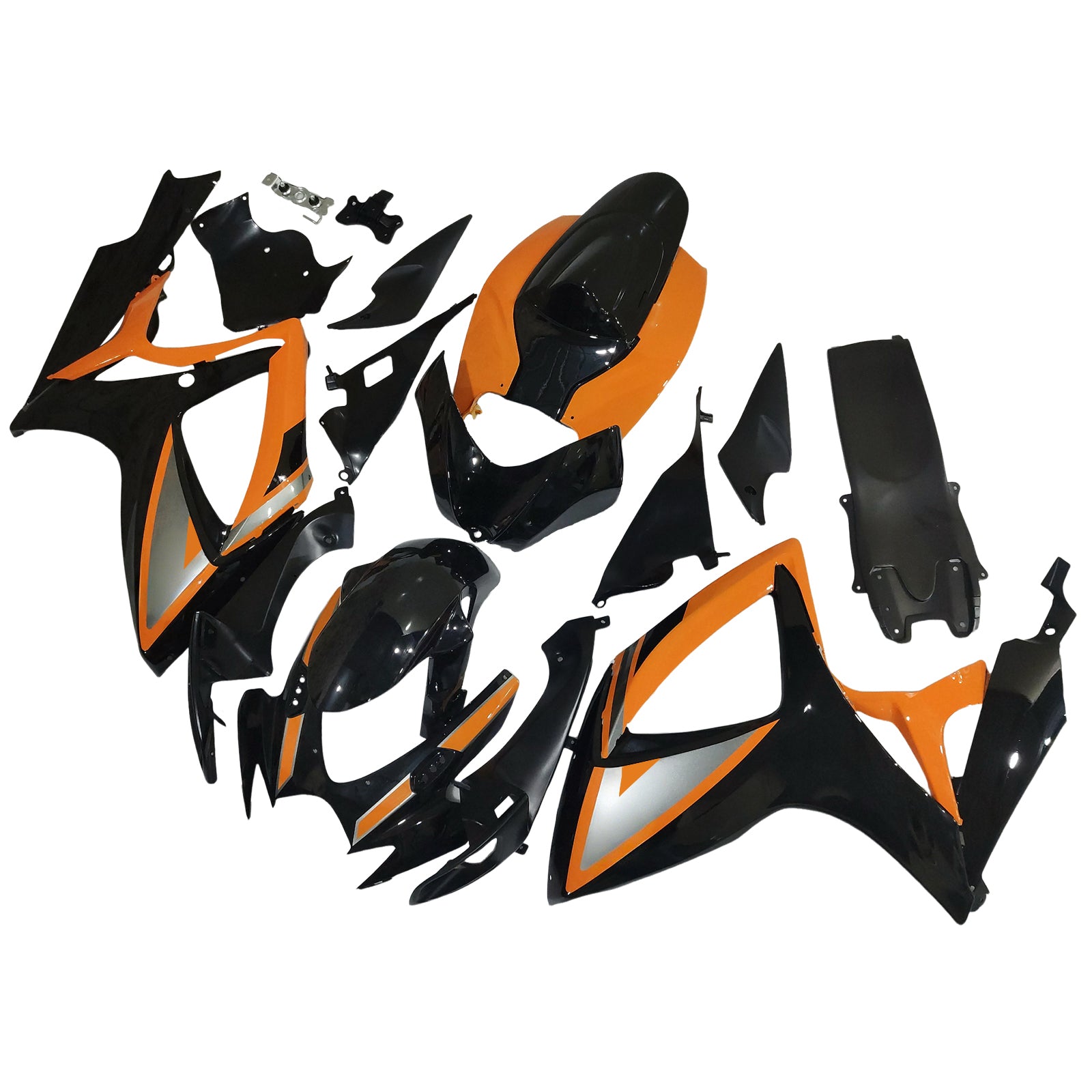 Amotopart Suzuki GSXR 600/750 2006-2007 K6 Fairing Kit Bodywork Plastic ABS