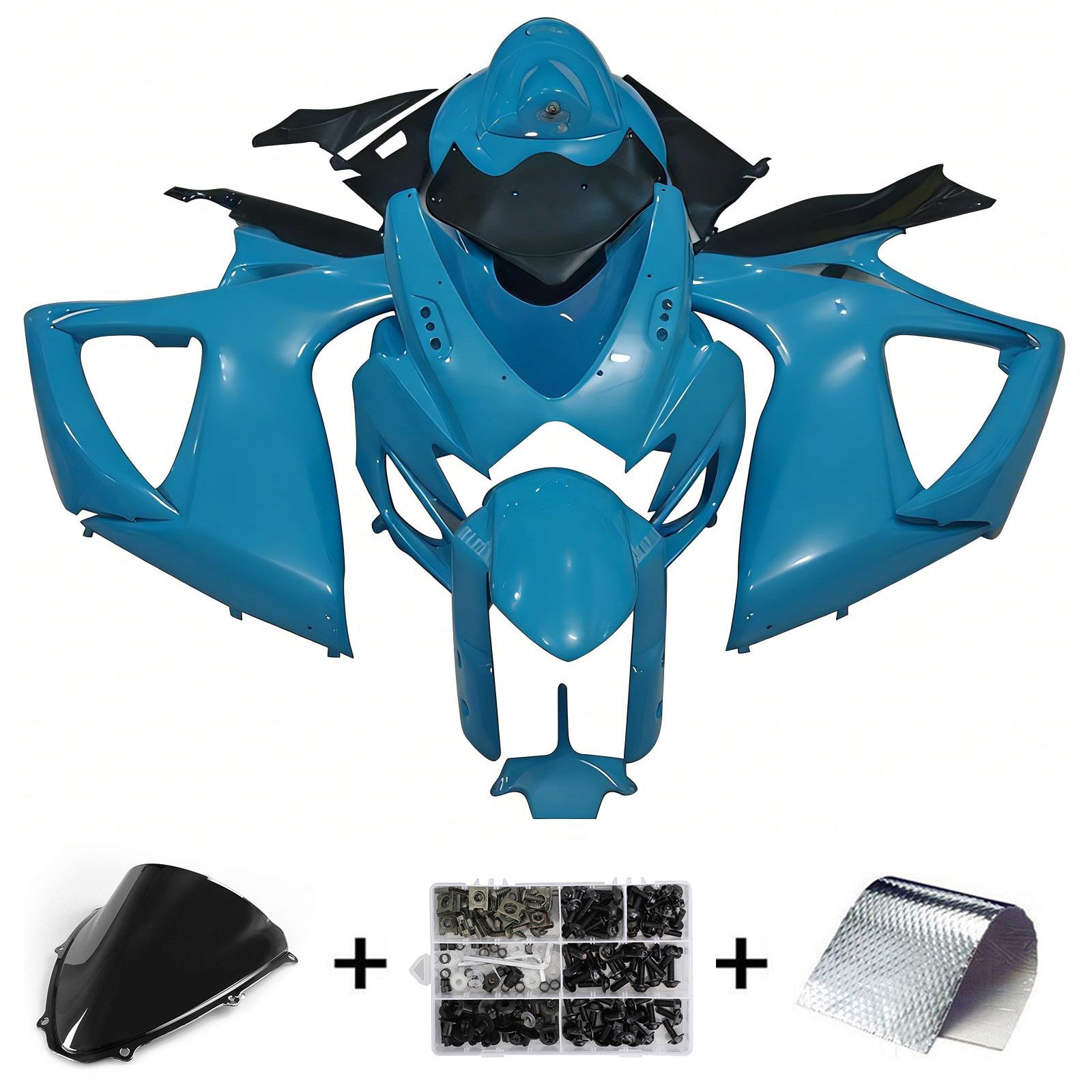 Amotopart Suzuki GSXR 600/750 2006-2007 K6 Kit Carenado Carrocería Plástico ABS